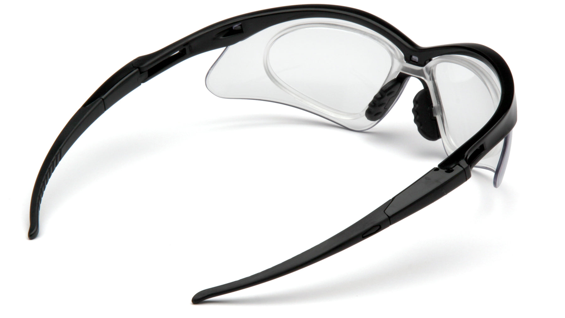 Pyramex PMXTREME® Clear Safety Glasses with Prescription RX Insert - ANSI Z87.1 Certified for Work, Construction, and Outdoor Activities