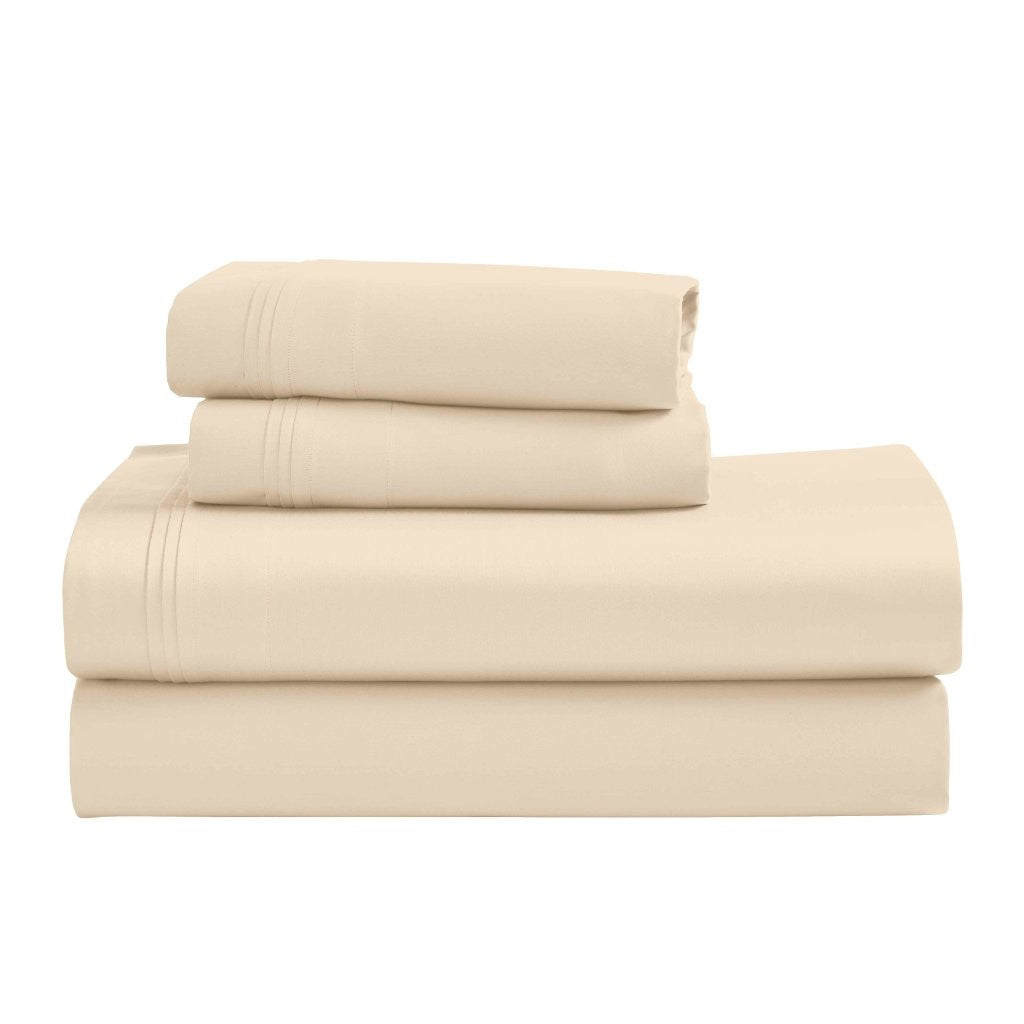 Premium 1000 Thread Count Egyptian Cotton Sheet Set - Eco-Friendly, Breathable & Hypoallergenic - Perfect for Luxury Bedding & Hot Sleepers
