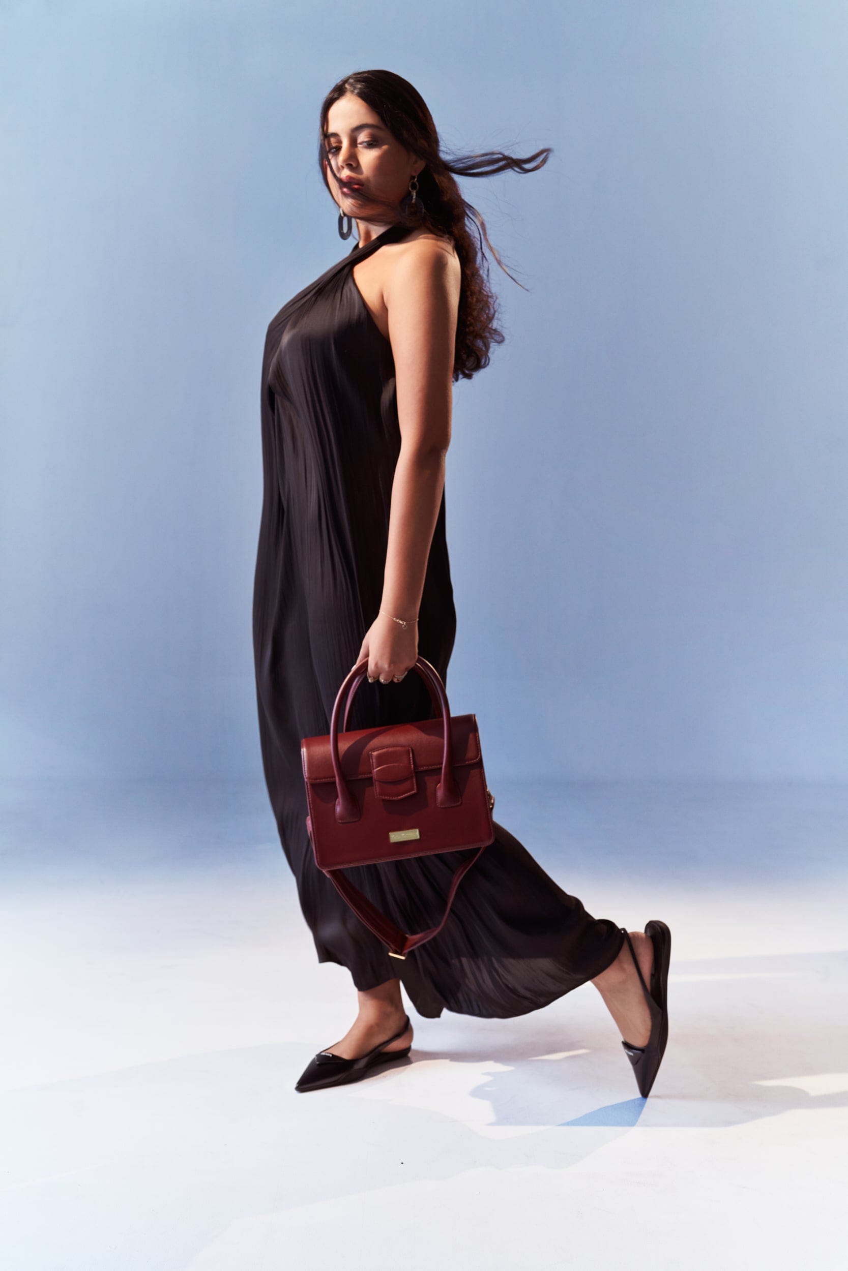 Kensington Vegan Cactus Leather Handbag for Women - Eco-Friendly & Sustainable Red Crossbody Purse - Perfect for Work, Travel & Everyday Use