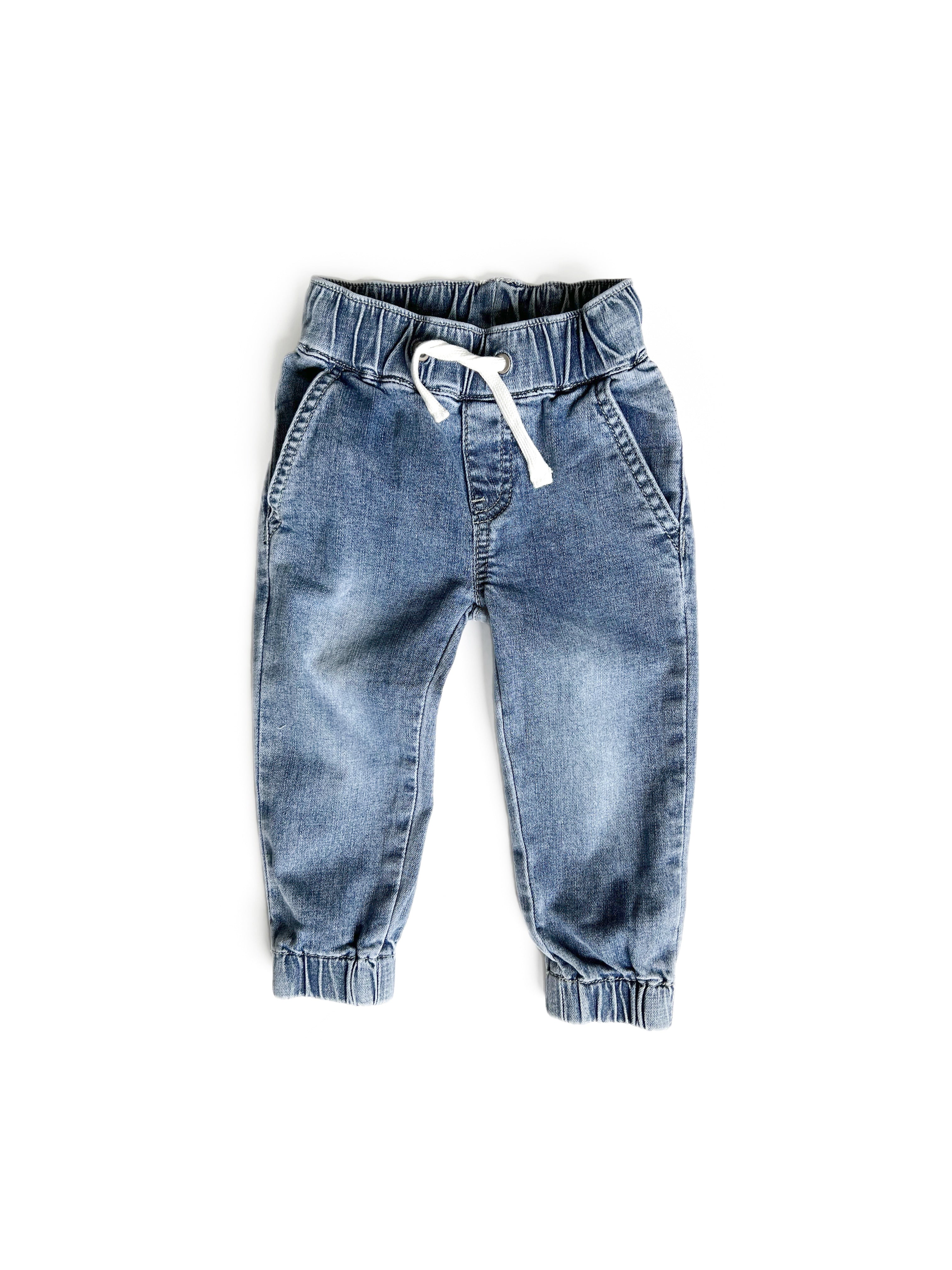 Stylish Men's Denim Jogger Pants - Comfortable Stretch Jeans for Casual Wear | Perfect for Lounge, Workout & Everyday Outfits