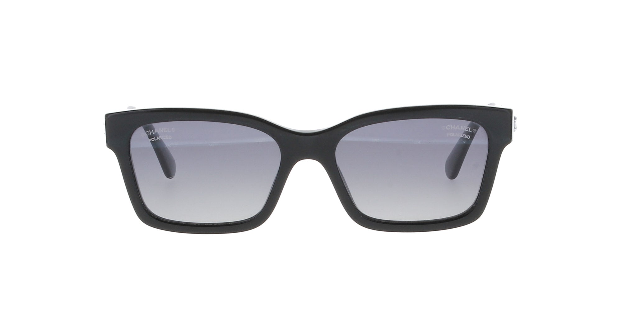 Chanel Square Black Polarized Sunglasses for Women - UV Protection & Fashionable - Perfect for Driving, Beach & Outdoor Activities