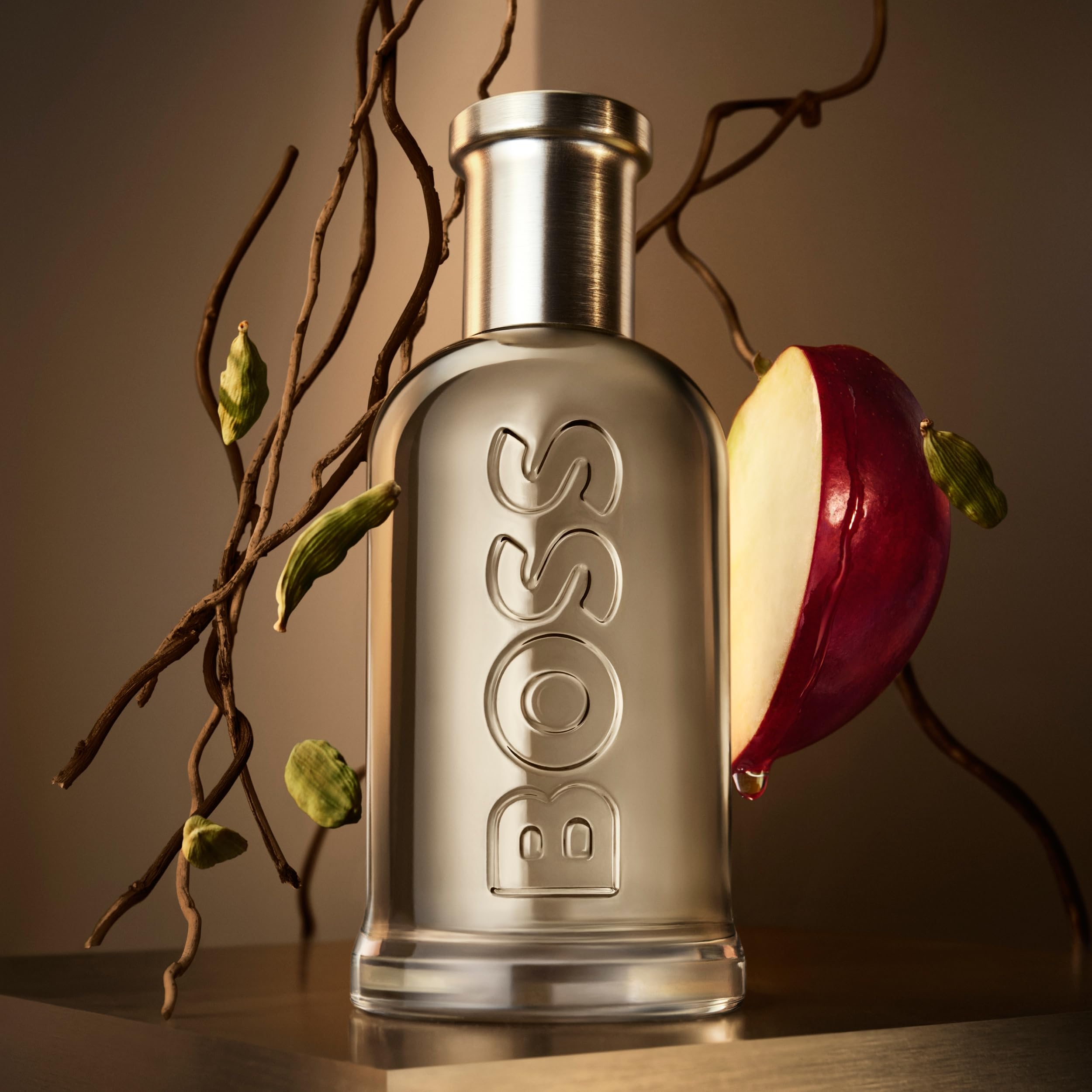 Hugo Boss Bottled Eau de Parfum for Men | Woody Cologne with Apple, Cardamom & Vetiver Notes | Long Lasting Fragrance Spray | Perfect for Date Night, Office & Special Occasions