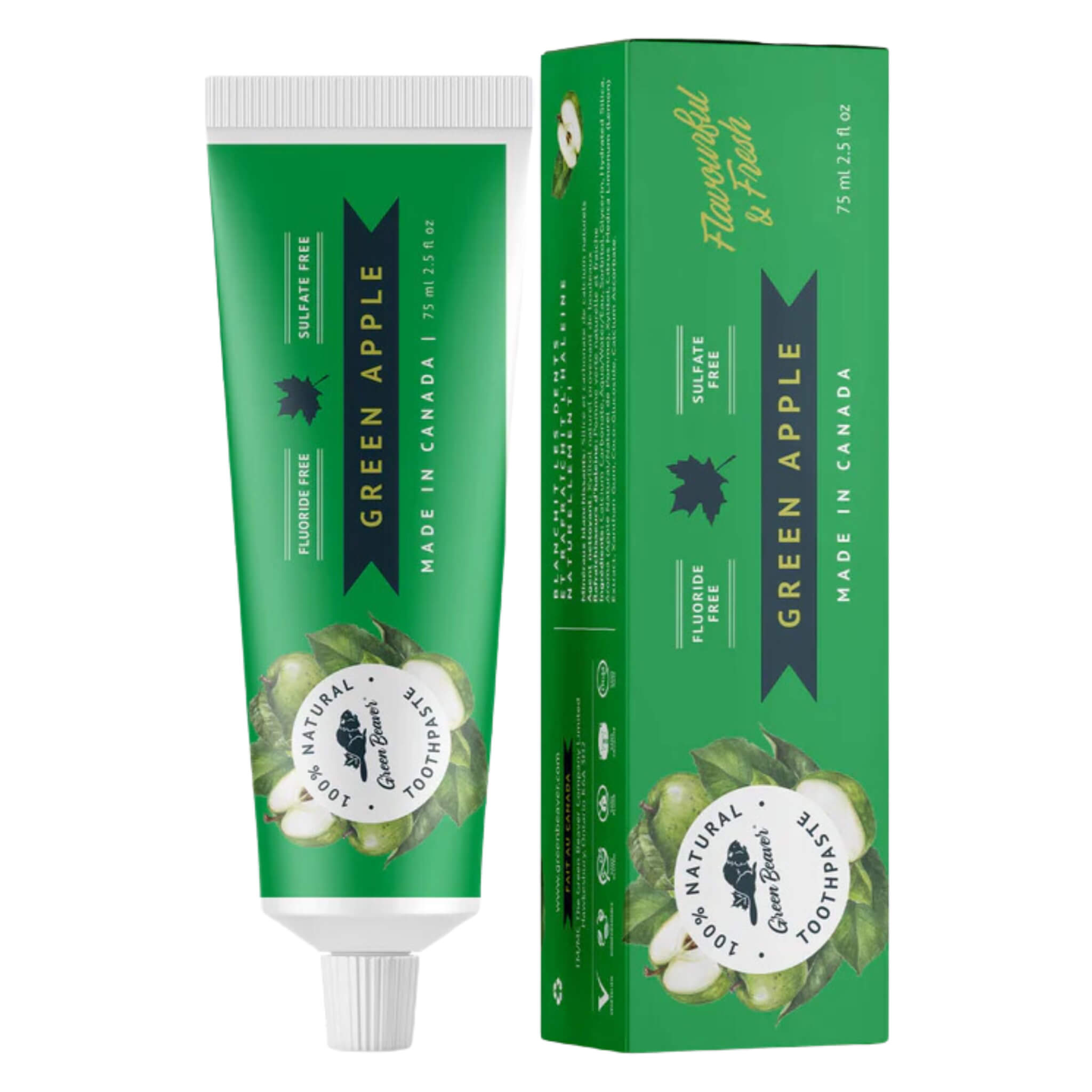 Best Natural Toothpaste for Sensitive Teeth - Fluoride-Free, Organic & Whitening - Fresh Mint Flavor for Daily Oral Care & Healthy Gums