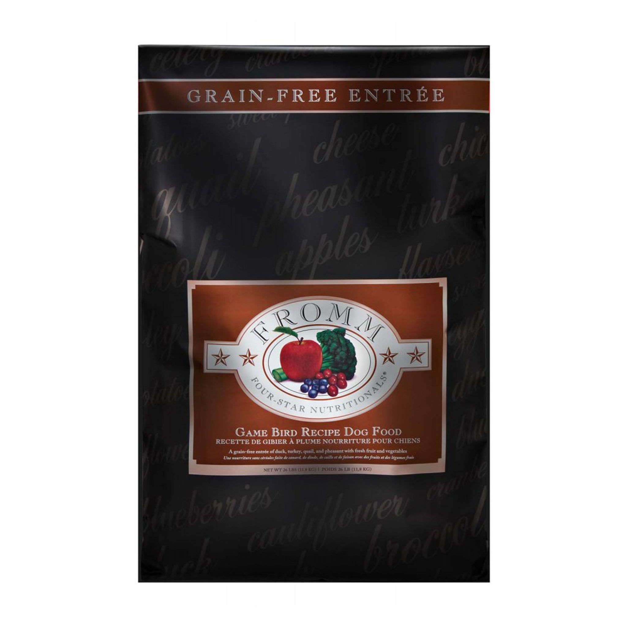 Fromm Game Bird Recipe Dry Dog Food - Premium Grain-Free Nutrition for All Breeds - Perfect for Active Dogs & Outdoor Adventures