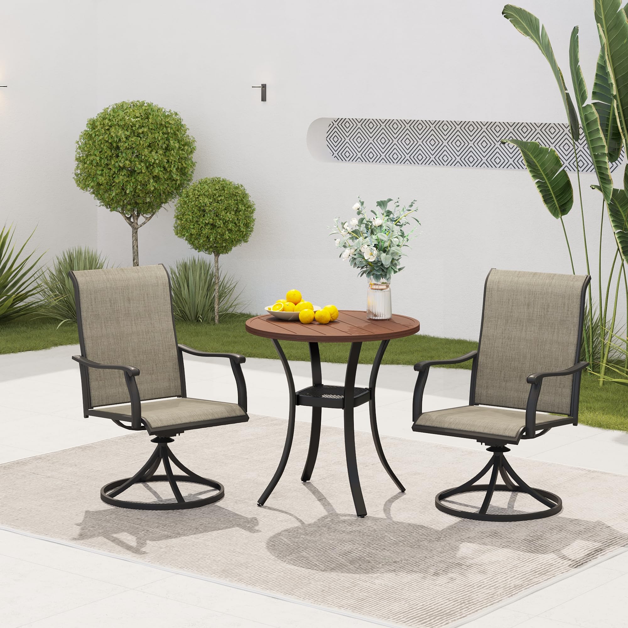 VICLLAX 3-Piece Outdoor Bistro Set - 27.6