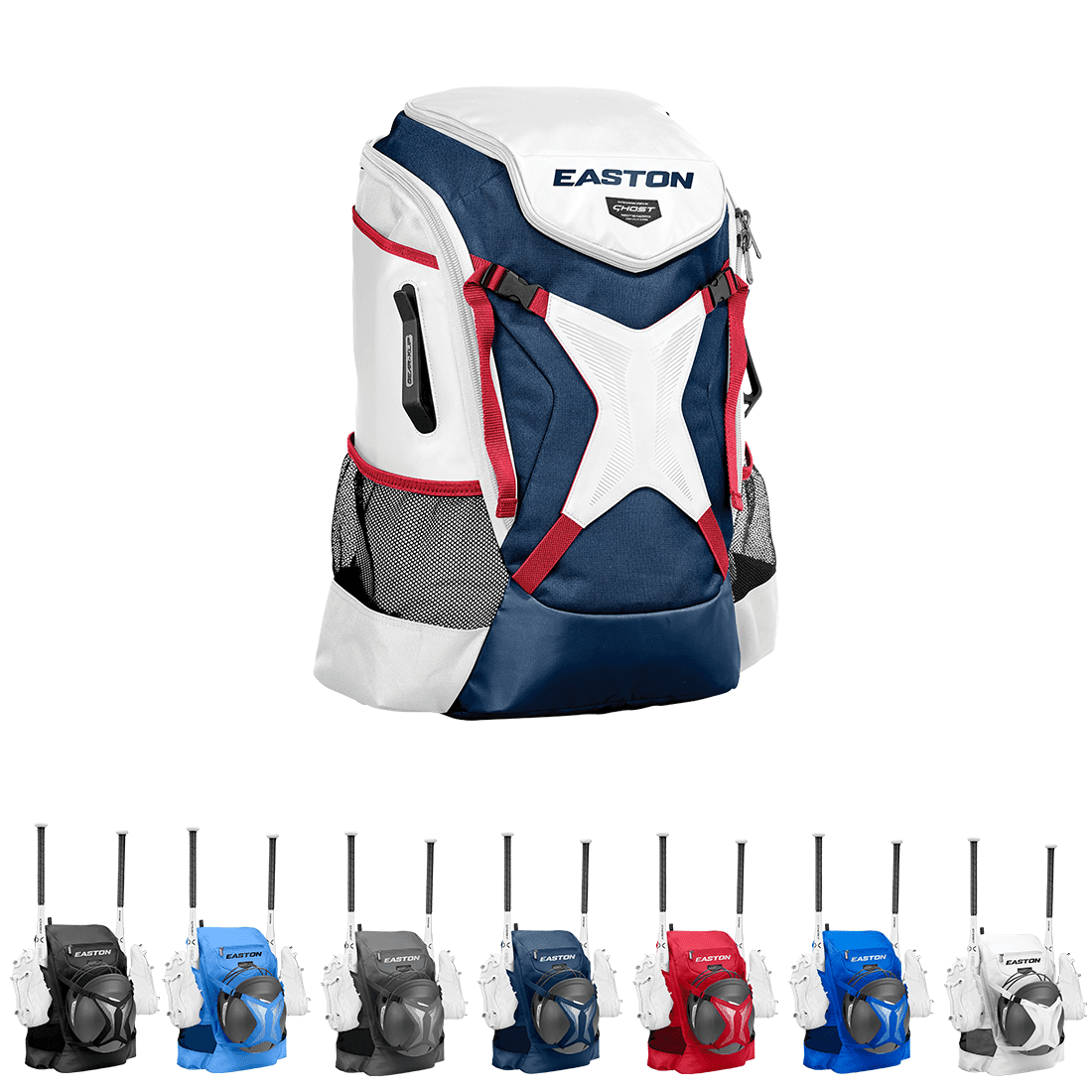 Easton Ghost NX Fastpitch Softball Backpack - Lightweight & Durable for Players & Coaches | Perfect for Practice, Games & Travel