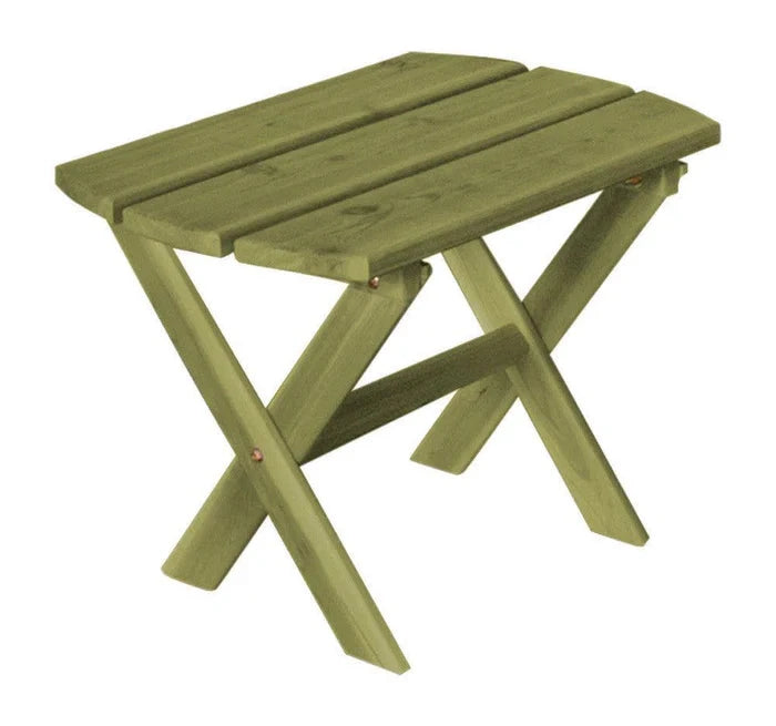 Regallion Folding End Table & Coffee Table - Portable Side Table for Small Spaces, Outdoor, Camping & Home Decor - Lightweight & Space-Saving Design