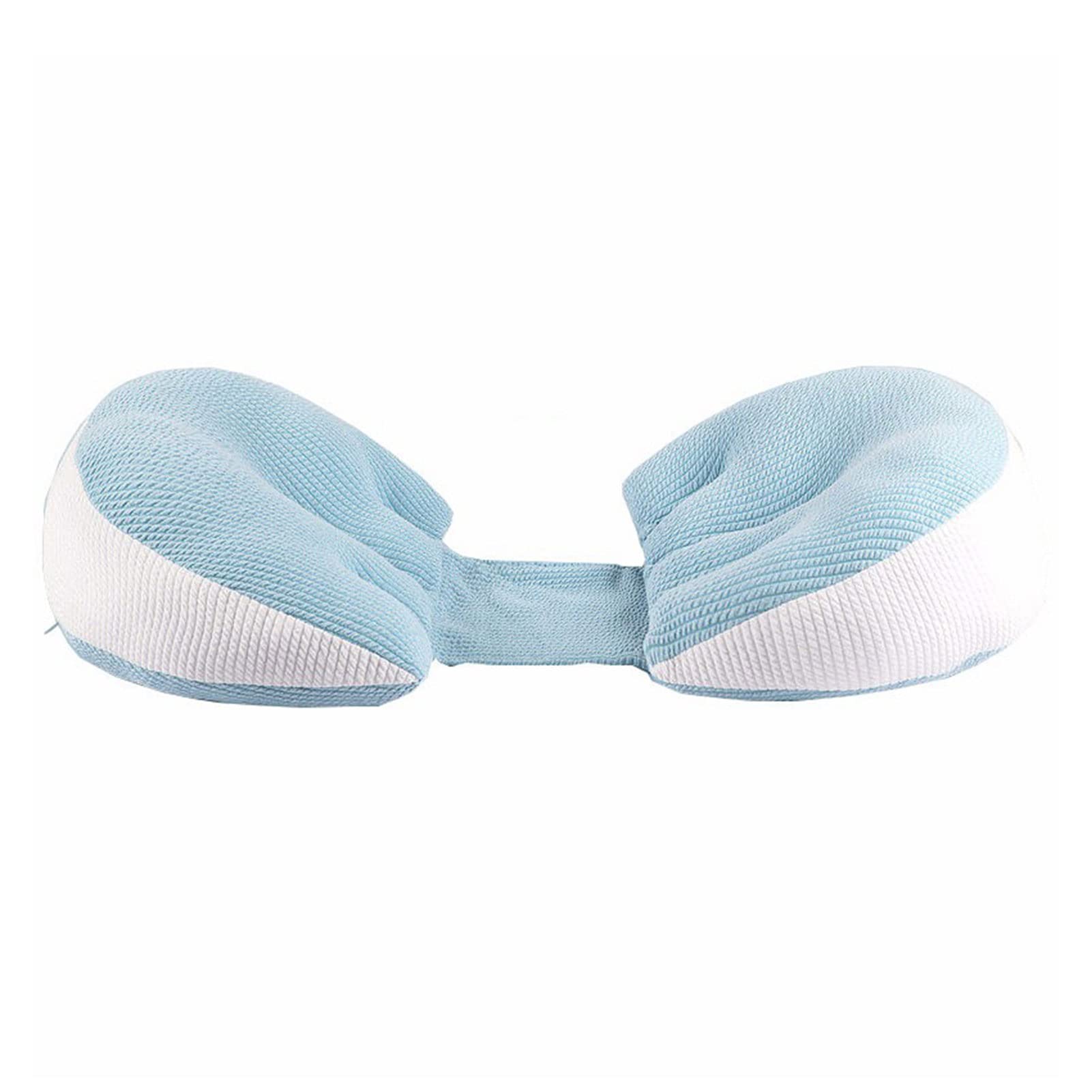 **JYER Maternity Pregnancy Pillow for Side Sleepers – Double Wedge Body Pillow for Belly, Waist & Back Support – Soft & Comfortable Blue Pregnancy Pillow – Ideal for Sleeping, Nursing & Relaxing During Pregnancy**