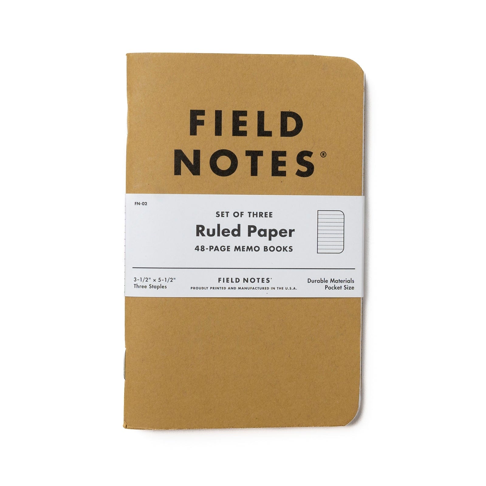 Field Notes Notebooks - Durable Pocket-Sized Memo Books for Journaling, Sketching & Note-Taking | Perfect for Outdoor Adventures, Office Use & Daily Planning