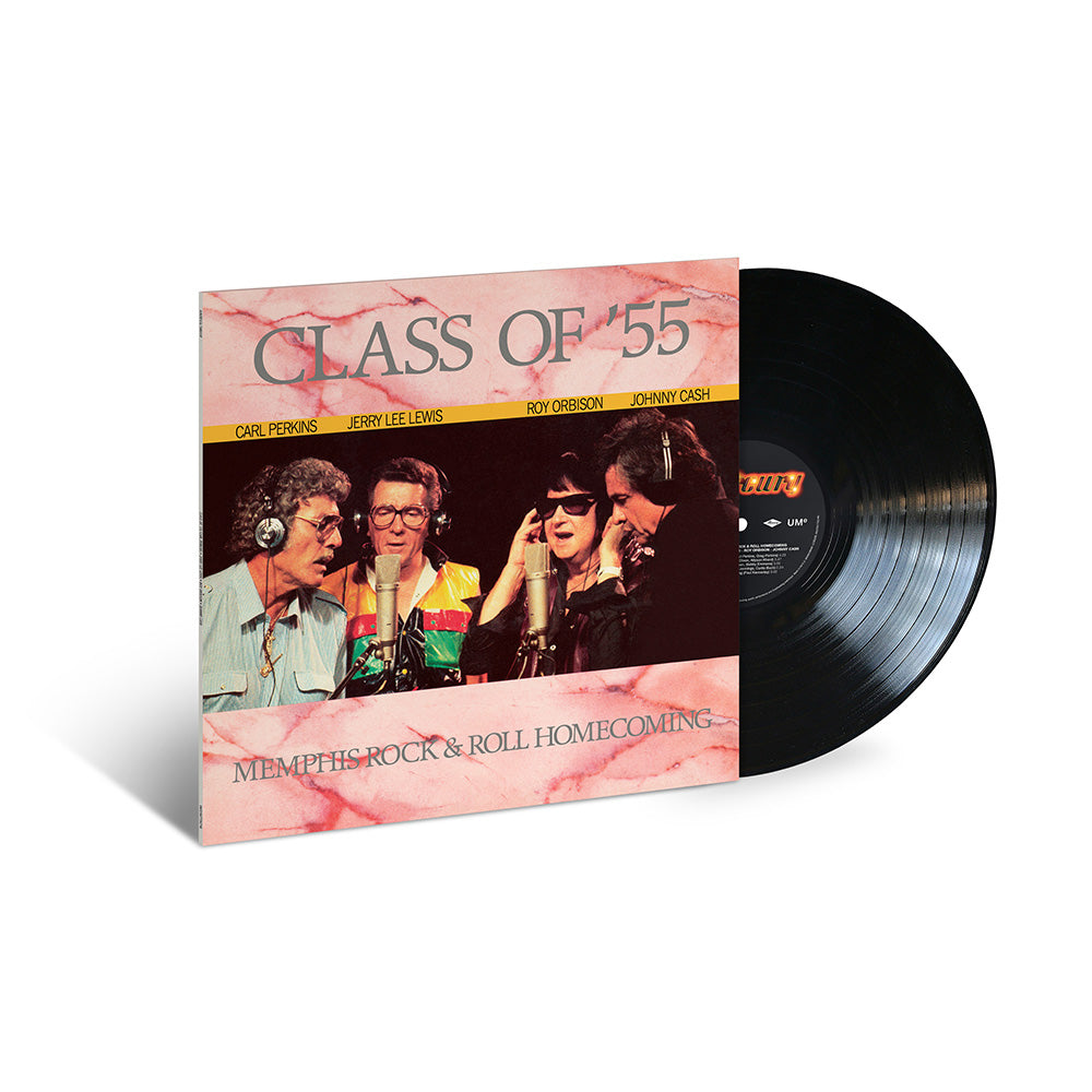 Class Of '55: Memphis Rock & Roll Homecoming (1986) LP Vinyl Record - Vintage Rock & Roll Music Album for Collectors, Music Lovers & Retro Enthusiasts - Perfect for Home Listening, Gifts & Music Collections