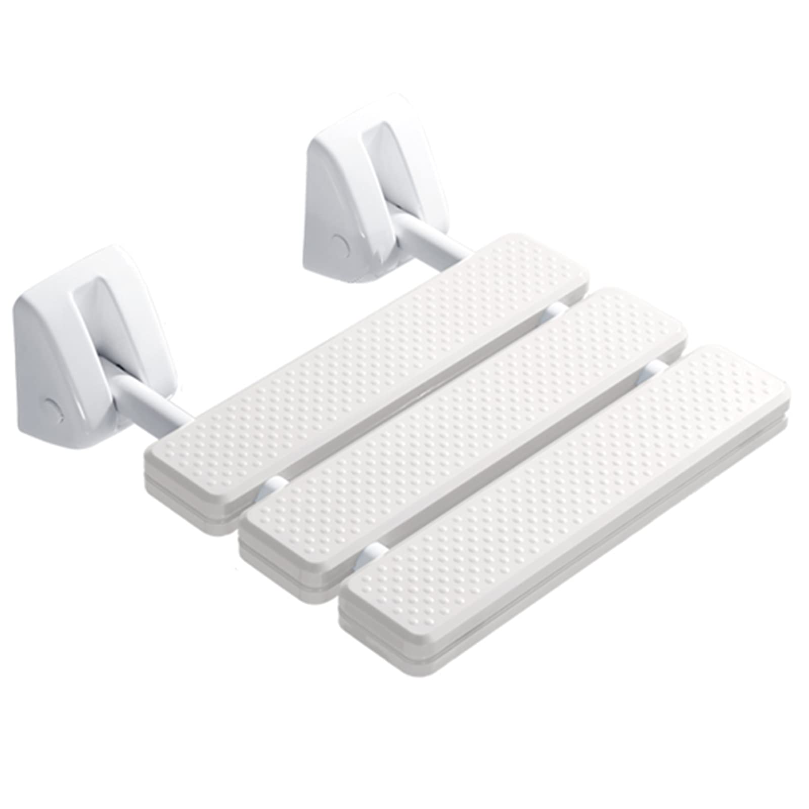 Foldable Wall Mounted Shower Seat for Adults & Elderly - Non-Slip Bath Chair with 130kg Capacity - Space Saving Bathroom Stool for Toilet & Shower - Perfect for Seniors, Disabled & Small Bathrooms - Easy Installation & Durable Design