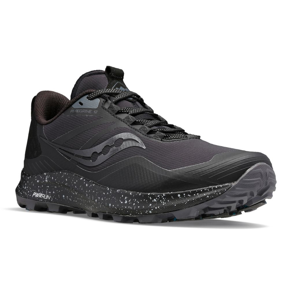 Saucony Men's Peregrine ICE+ 3 Trail Running Shoes - Waterproof Winter Grip for Snow & Ice - Lightweight Cushioned for Hiking & Outdoor Adventures