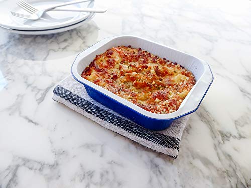Lobster Gram Four 9.5 oz Crab Mac and Cheese Trays (Pack of 1) - 2.38 Pound - Premium Seafood Pasta Meal for Parties, Holidays & Family Dinners