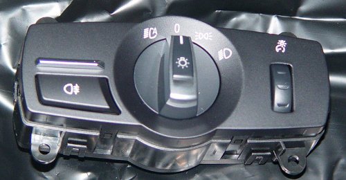 BMW OEM Euro Light Control Switch for Rear Foglamps - Compatible with F01 F02 F04 F06 F10 F12 F13 Models - Perfect for Night Driving and Enhanced Safety