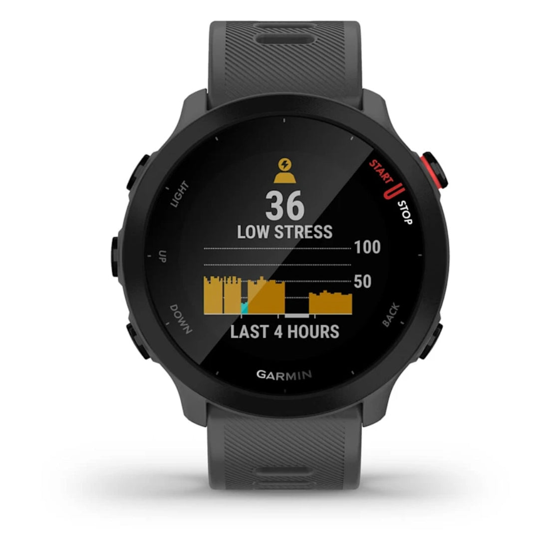 Garmin Forerunner 55 GPS Running Watch - Lightweight Smartwatch with Heart Rate Monitor, Music Storage & Long Battery Life - Perfect for Runners, Joggers & Fitness Enthusiasts