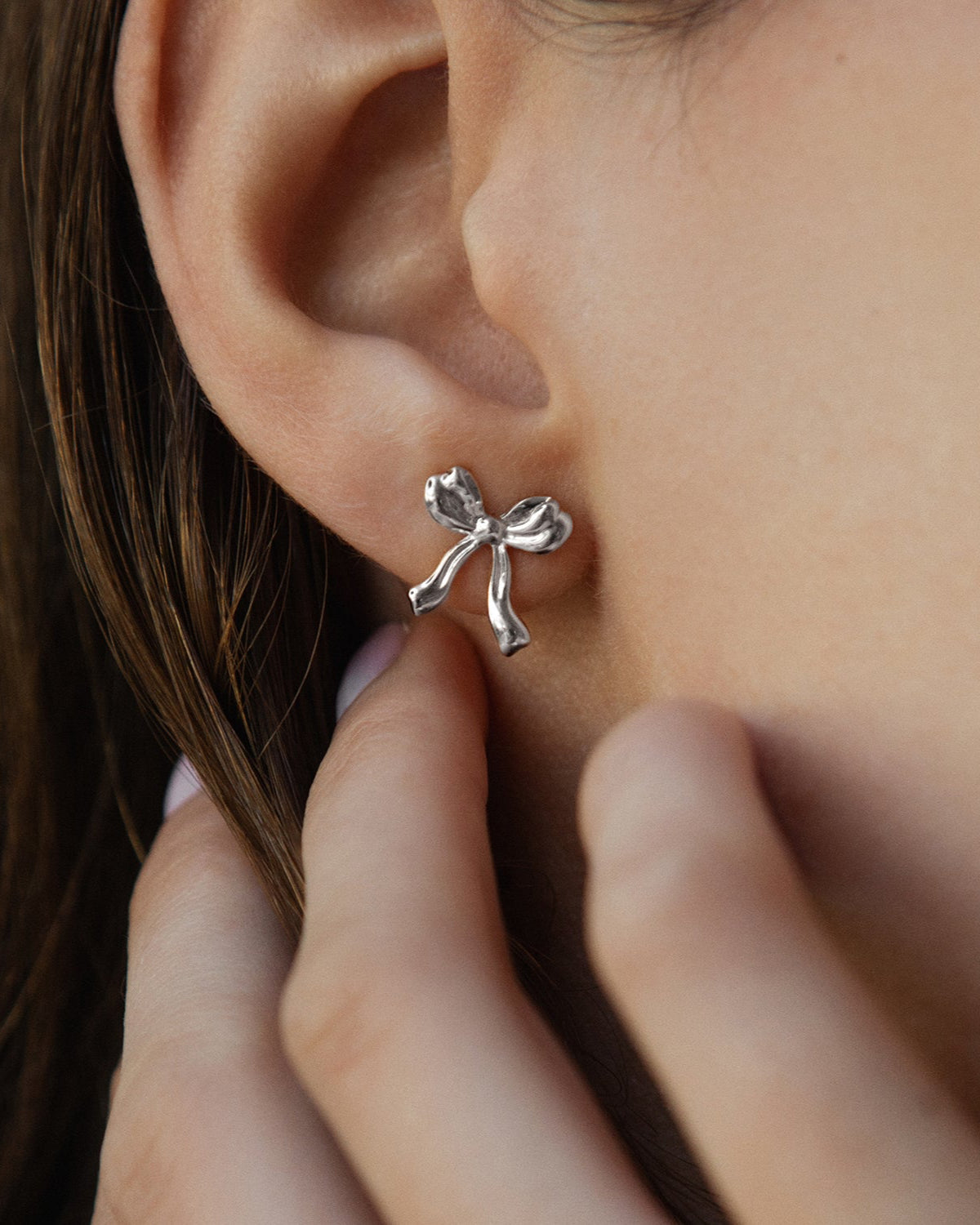 Bow Petite Earrings for Women - Elegant Small Bow Jewelry for Daily Wear & Special Occasions