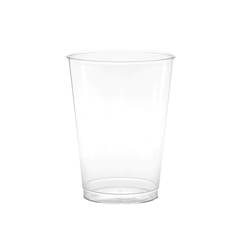 WNA Comet Clear Plastic Tumbler 7 Oz - Tall Drinking Cups (25/Pack, 20 Packs/Carton) - Perfect for Parties, Restaurants, and Office Use