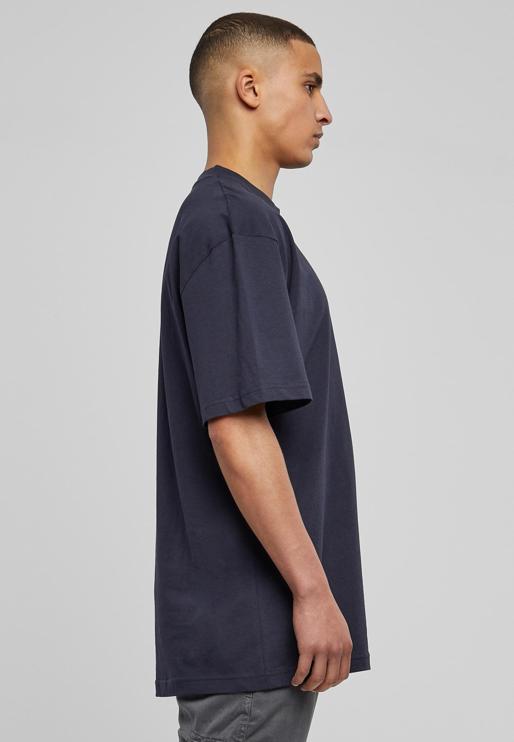 3XL Navy Tall Tee for Men - Oversized Comfort Fit T-Shirt - Casual Streetwear & Lounge Wear
