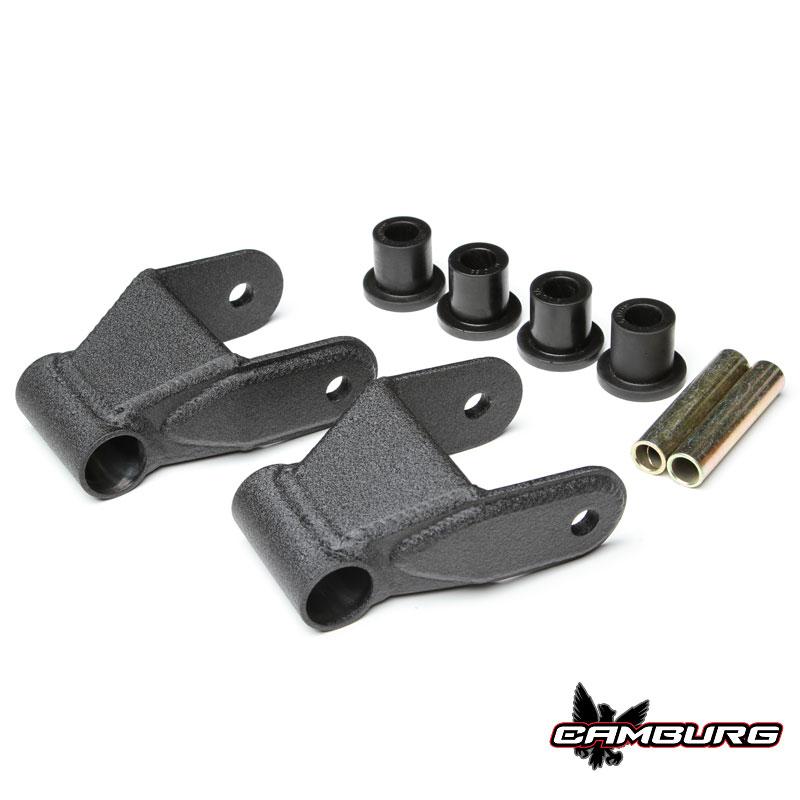 04-14 Ford F150 Camburg Mig Welded Rear Shackles - Heavy Duty Suspension Upgrade for Off-Road & Towing Performance