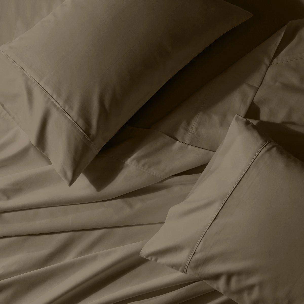 Royal Tradition 650-Thread-Count Cotton Pillowcases Set of 2 - Standard/Queen Size for Luxury Bedding
