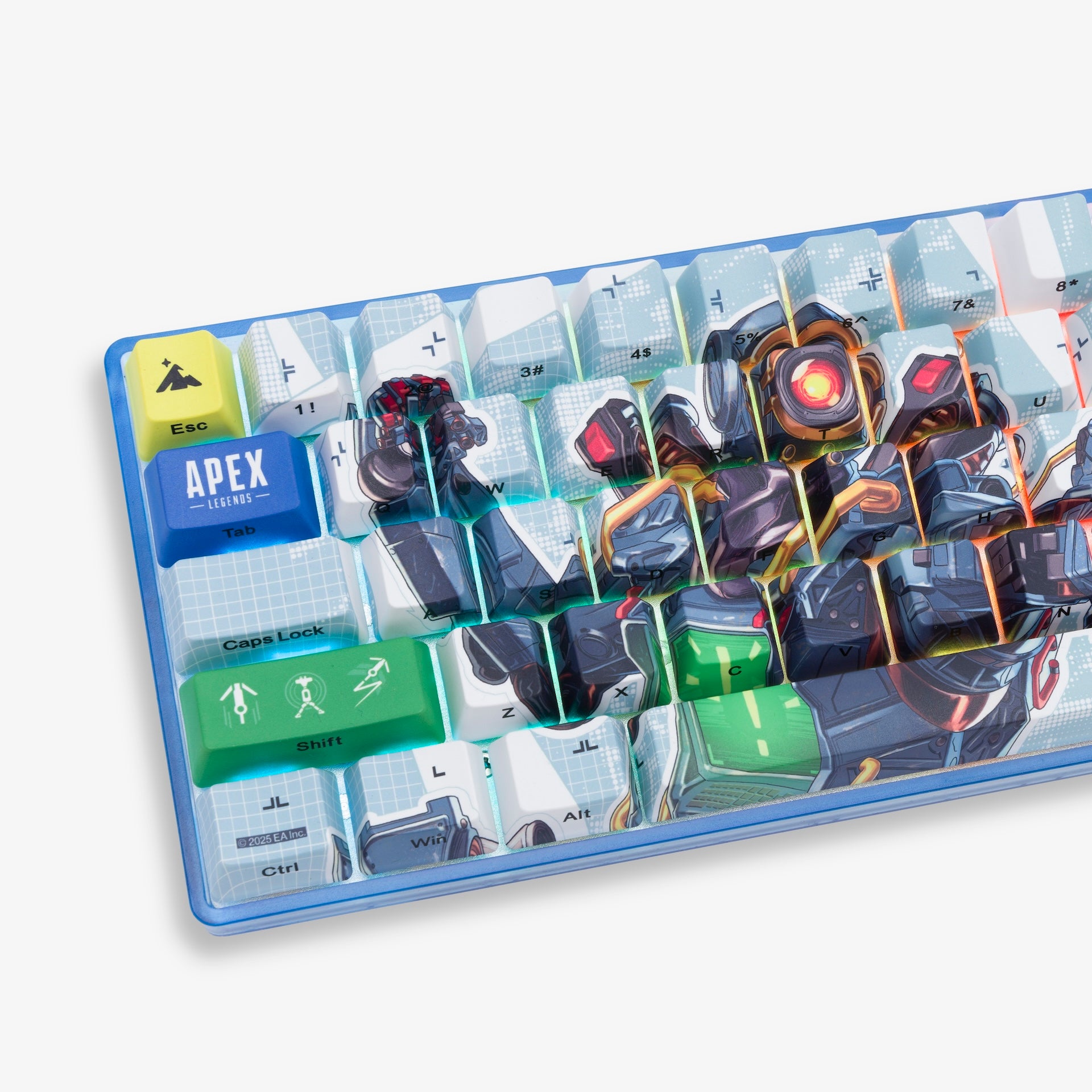 Apex Legends™ Higround Basecamp 65+ Gaming Keyboard - Pathfinder Core Edition (Best Buy Exclusive) | Mechanical Keyboard for PC & Mac | Perfect for FPS Gaming & Esports