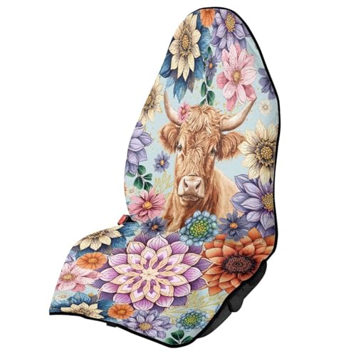 Highland Cow Dahlia