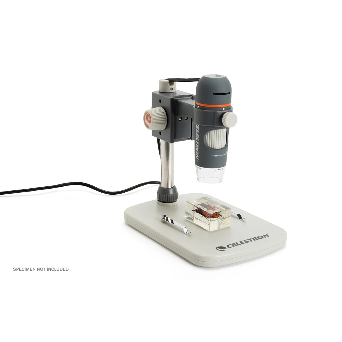 Celestron Handheld Digital Pro Microscope - 60x-100x Magnification, 2MP Camera for Science & Hobby Use - Perfect for Coin Collecting, Jewelry Inspection & STEM Education