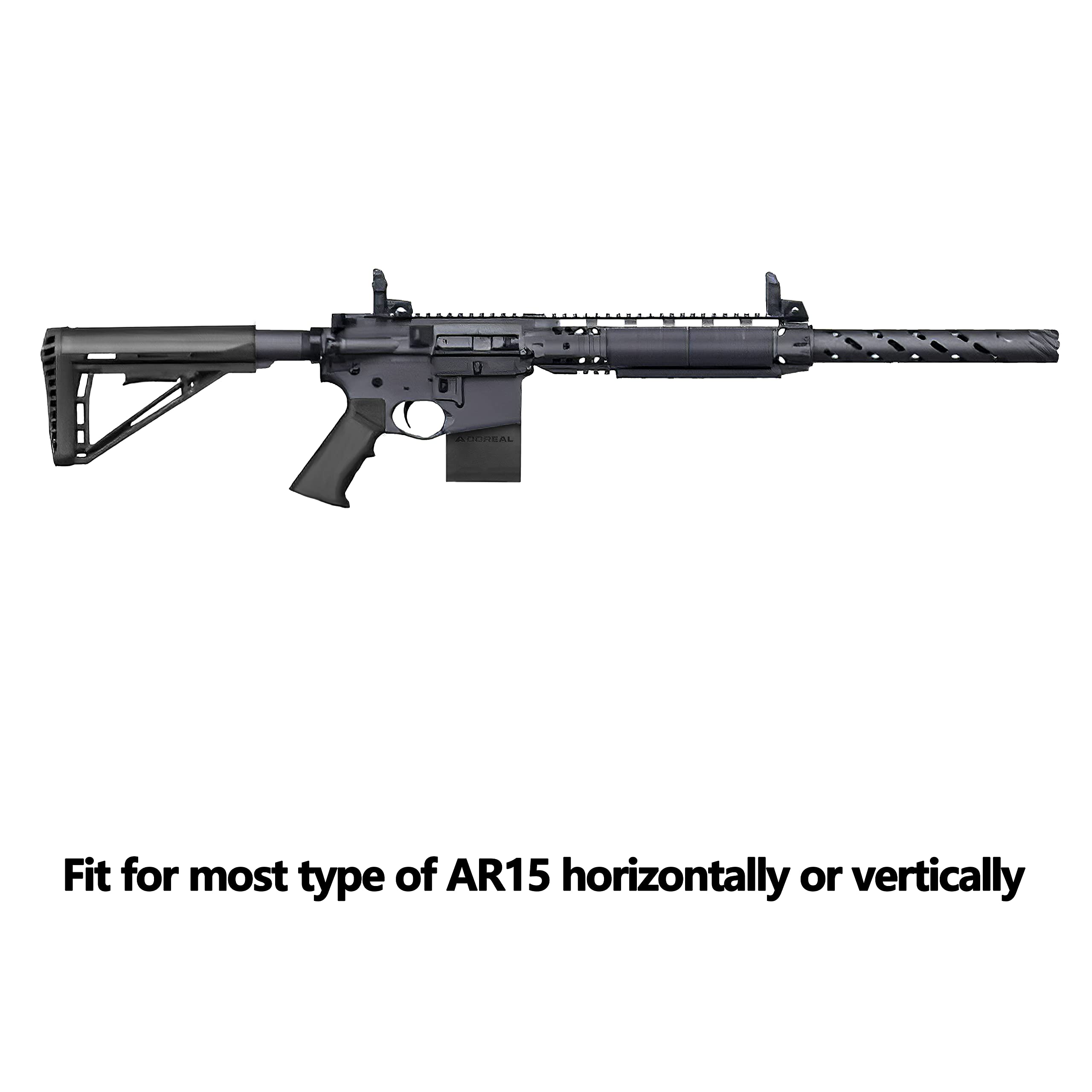 Rifle Wall Mount Rack for Standard Guns - Secure Storage Solution
