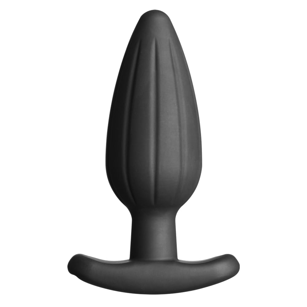 Premium Noir Rocker Electro Butt Plug - Large Black Silicone Anal Toy for Men & Women - Perfect for Couples Play, BDSM, and Solo Pleasure