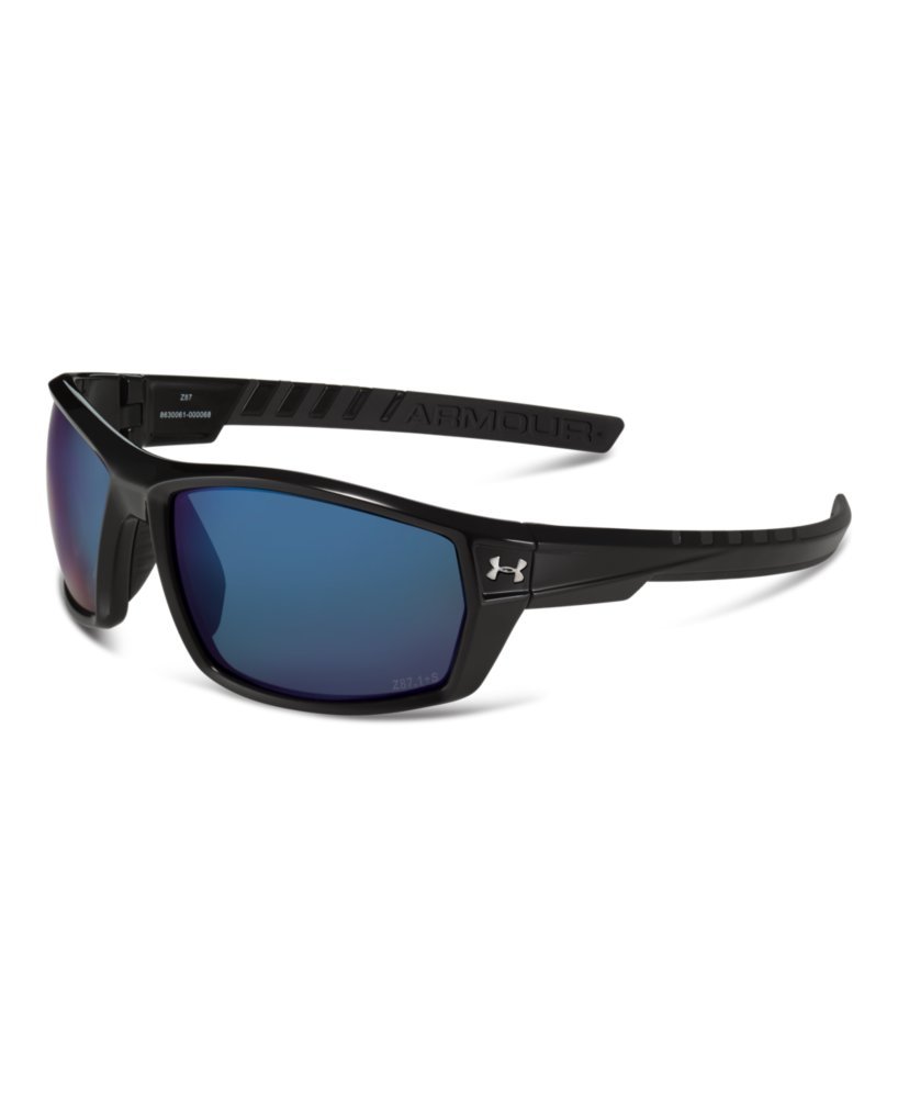 Under Armour Men's Ranger Rectangular Sunglasses - Polarized UV Protection Sports & Driving Shades for Outdoor Activities
