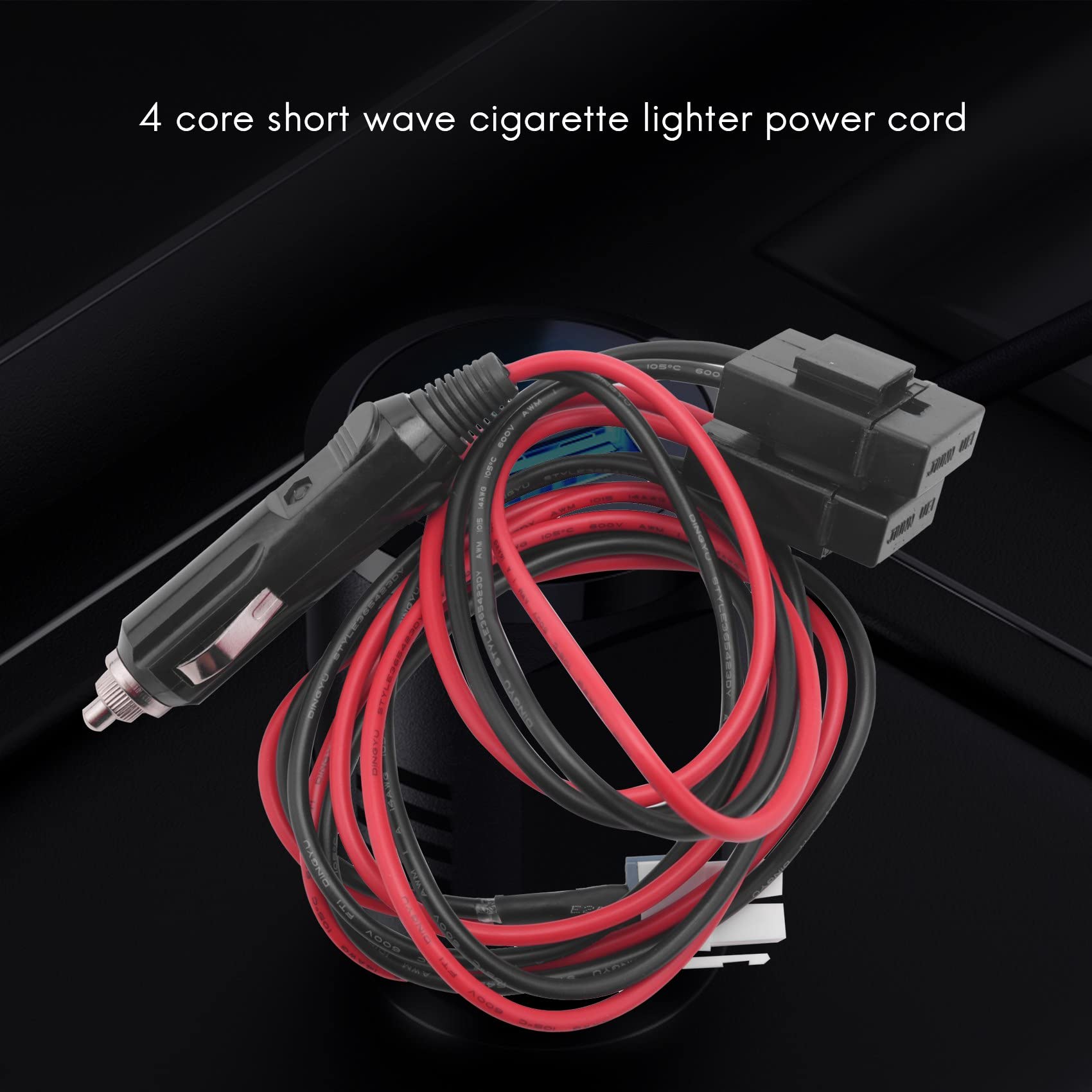 LOLAY Car Radio Cable Compatible with FT-450 991-480 IC-7000 - High-Quality Audio Connection for Ham Radio & Mobile Communication | Perfect for Road Trips & Emergency Situations