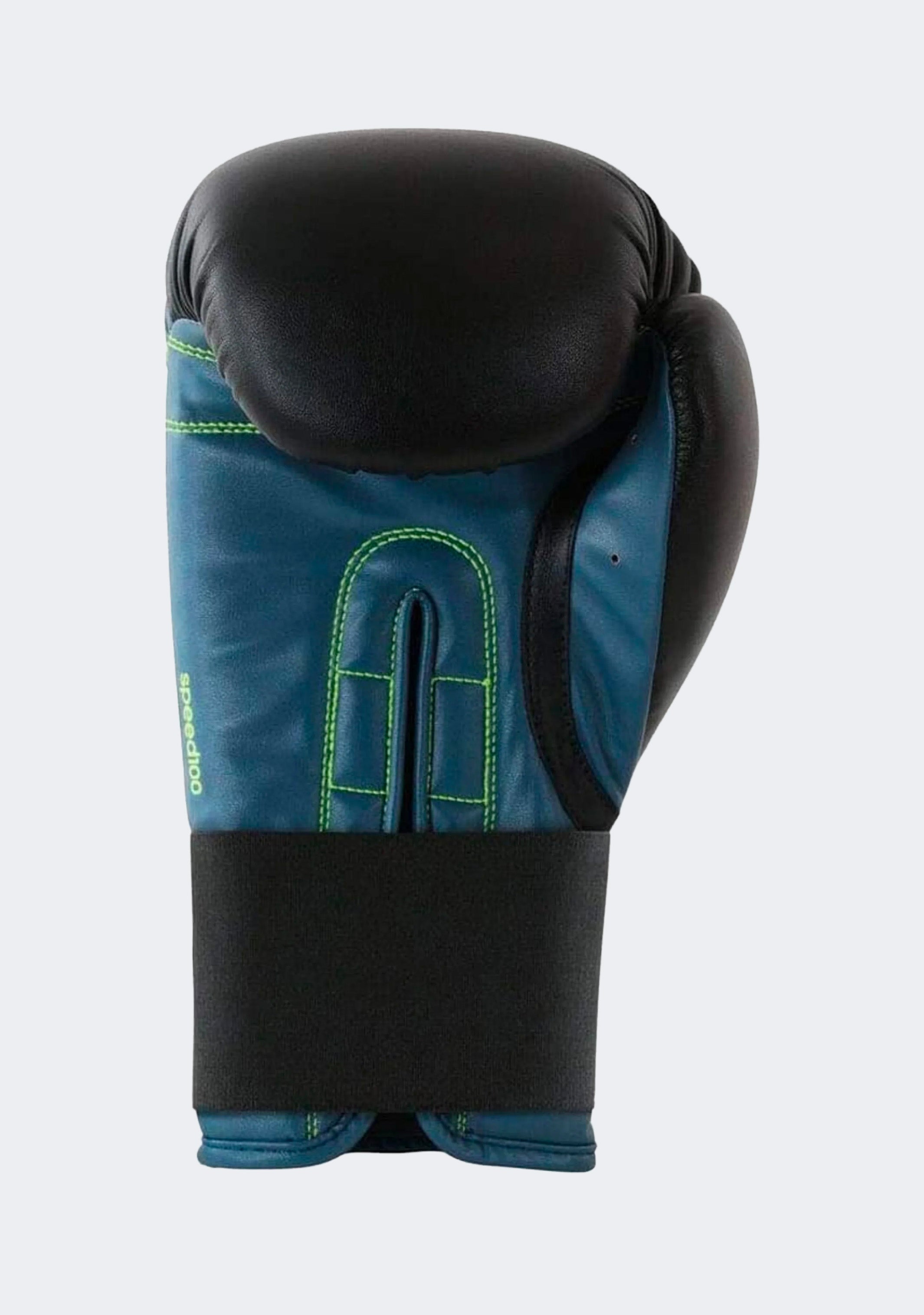 Adidas Unisex Speed 100 Boxing Gloves - Black/Yellow - Training & Sparring Boxing Gloves for Men & Women - Perfect for Boxing Classes, MMA Training & Fitness Workouts