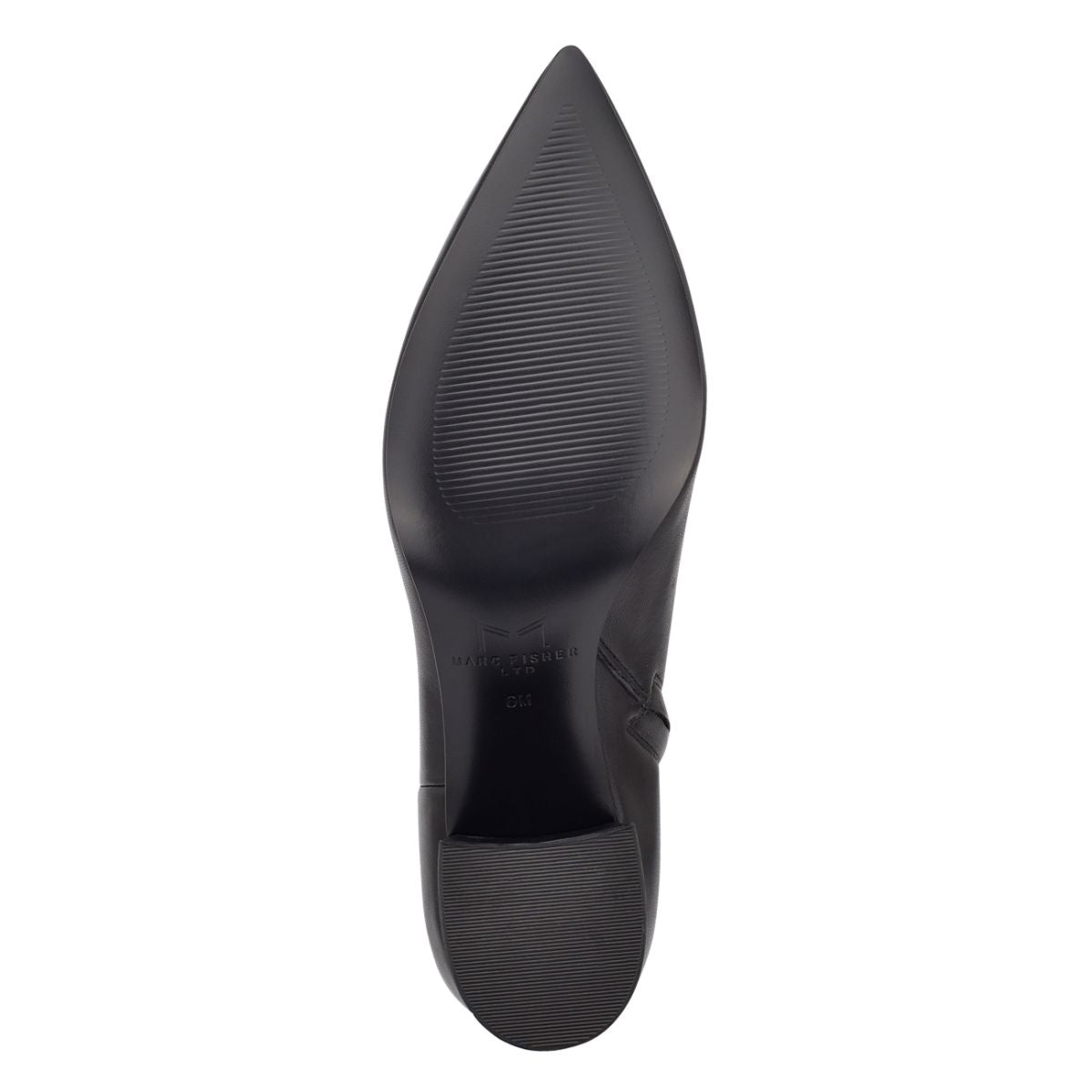 Marc Fisher Limited Women's Jarli Black Leather Ankle Boots - Stylish & Comfortable for Work, Casual Outings & Date Nights