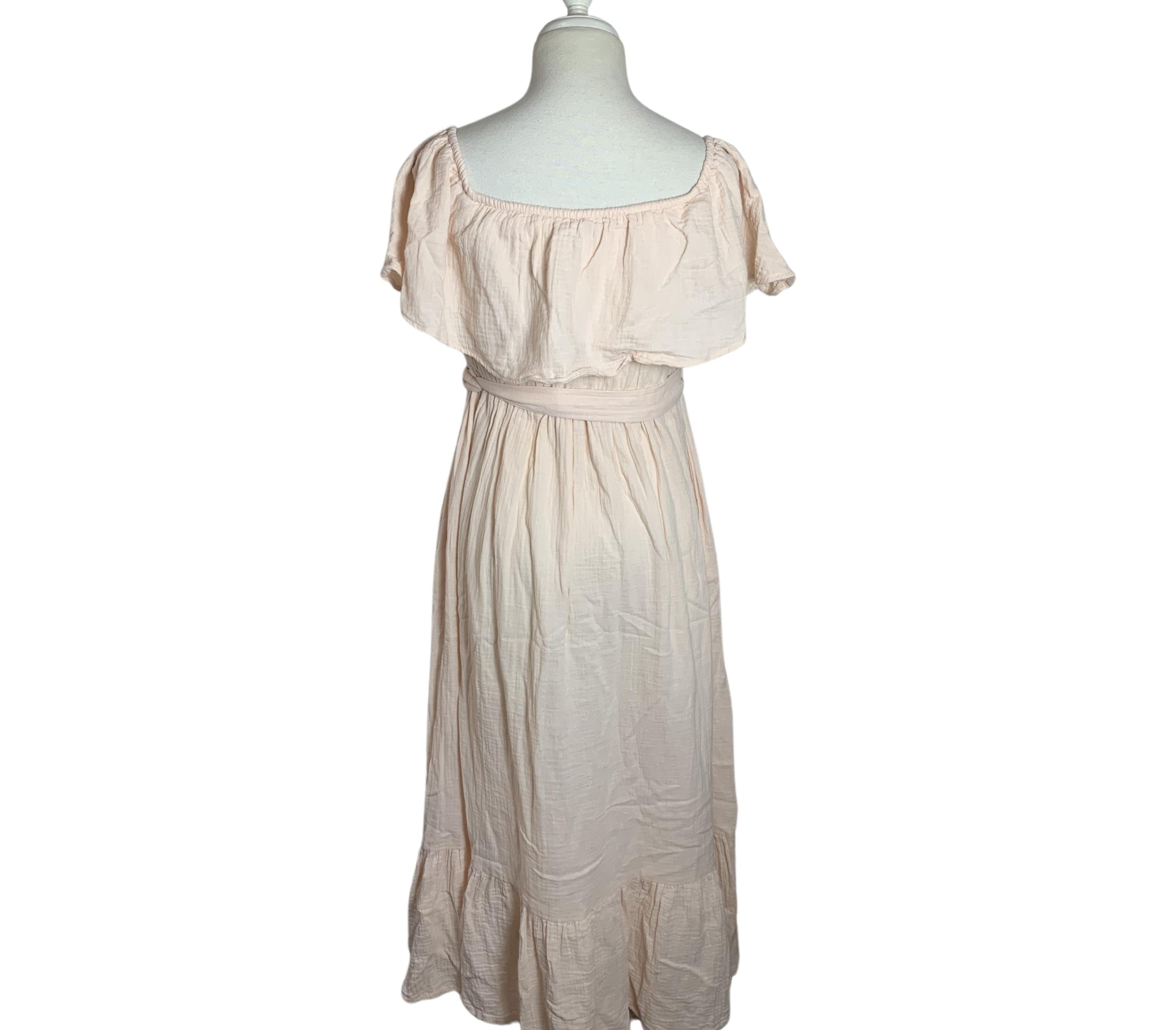 Stylish Maternity Short Sleeve Dress for Women - Comfortable Pregnancy Clothing for Casual Wear & Baby Showers