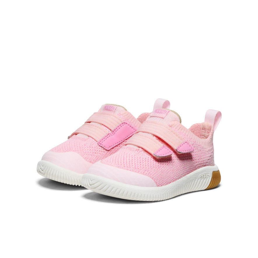 Toddlers' KNX Knit Double Strap Shoes | Giggle Pink & Moonlite Mauve | Comfortable & Stylish for Playtime & Everyday Wear