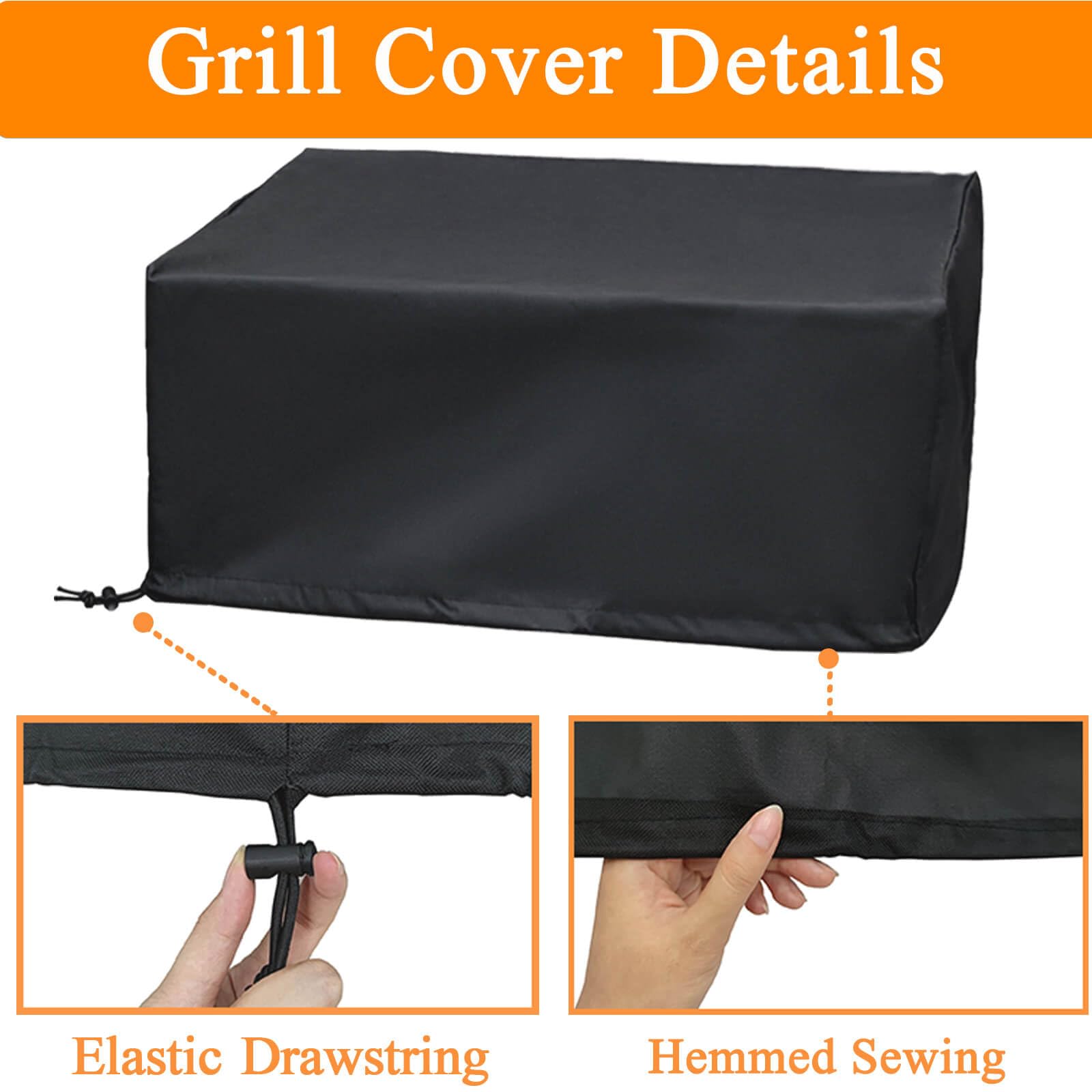 **Blackstone 17 Inch Griddle Cover & Carry Bag – Heavy Duty 600D Polyester, Water Resistant BBQ Grill Cover Accessory – Fits 17