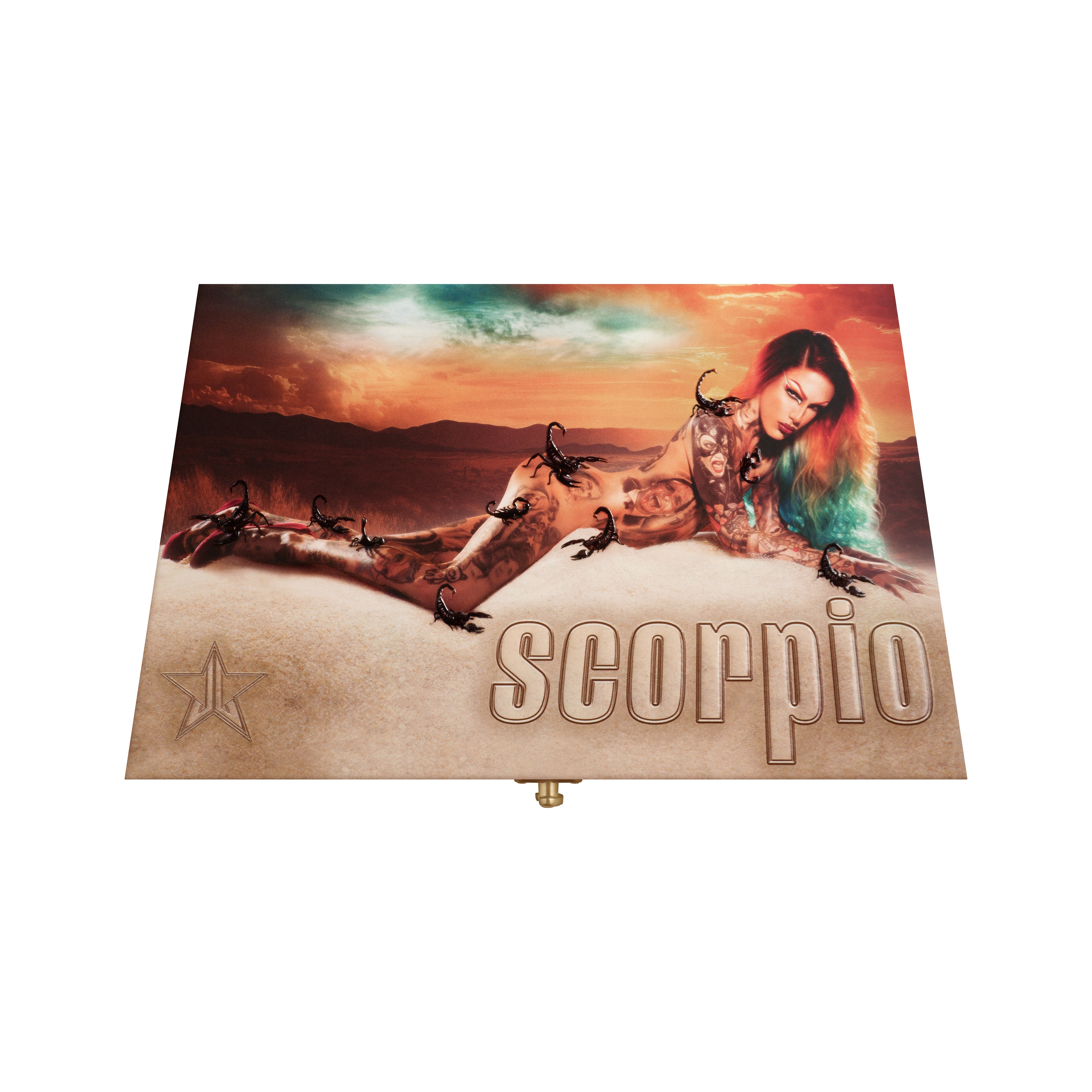 Scorpio Eyeshadow Palette - 12 Highly Pigmented Matte & Shimmer Shades | Vegan & Cruelty-Free Makeup | Perfect for Everyday Wear & Special Occasions