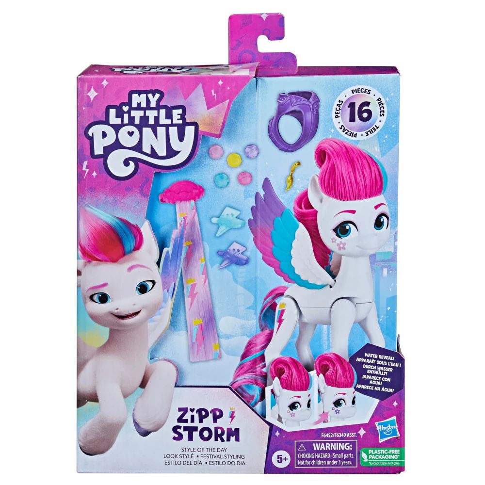 My Little Pony Style of the Day - Zipp Storm Fashion Doll | Collectible Toy for Kids & Fans | Perfect for Playtime, Display & Gifting