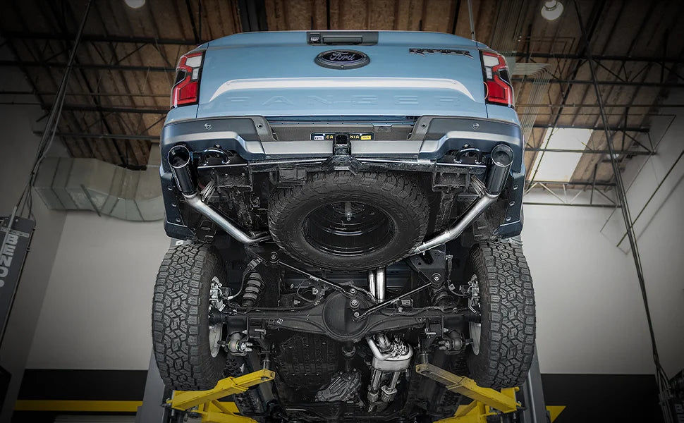 2024 Ford Ranger Raptor Competition Series Cat-Back Exhaust System - High Performance Upgrade for Off-Roading & Racing