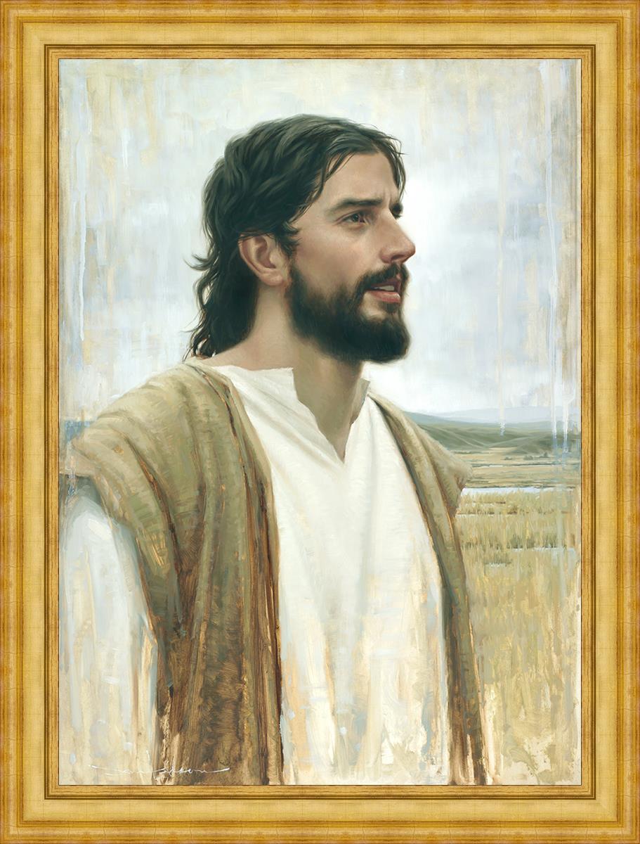 Clarity In His Mission Large Wall Art - Inspirational Christian Canvas Print for Home & Office Decor - Perfect for Living Room, Bedroom, Church