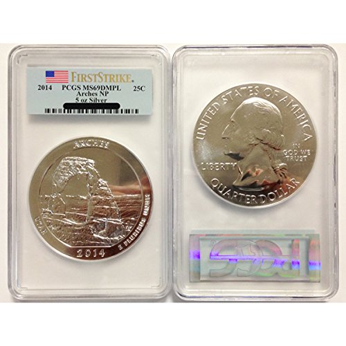 2014 America The Beautiful Quarter MS69 DMPL PCGS Certified - Perfect for Coin Collectors & Rare Currency Enthusiasts