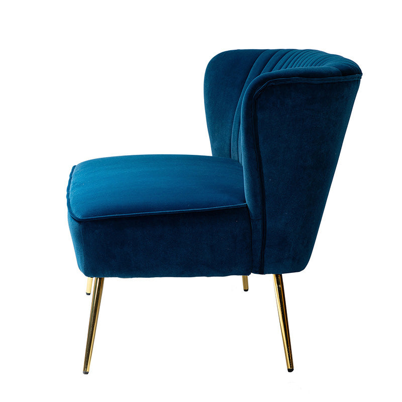 Bariana Velvet Loveseat - Soft & Luxurious Small Couch for Living Room, Bedroom, or Office - Perfect for Cozy Seating & Home Decor