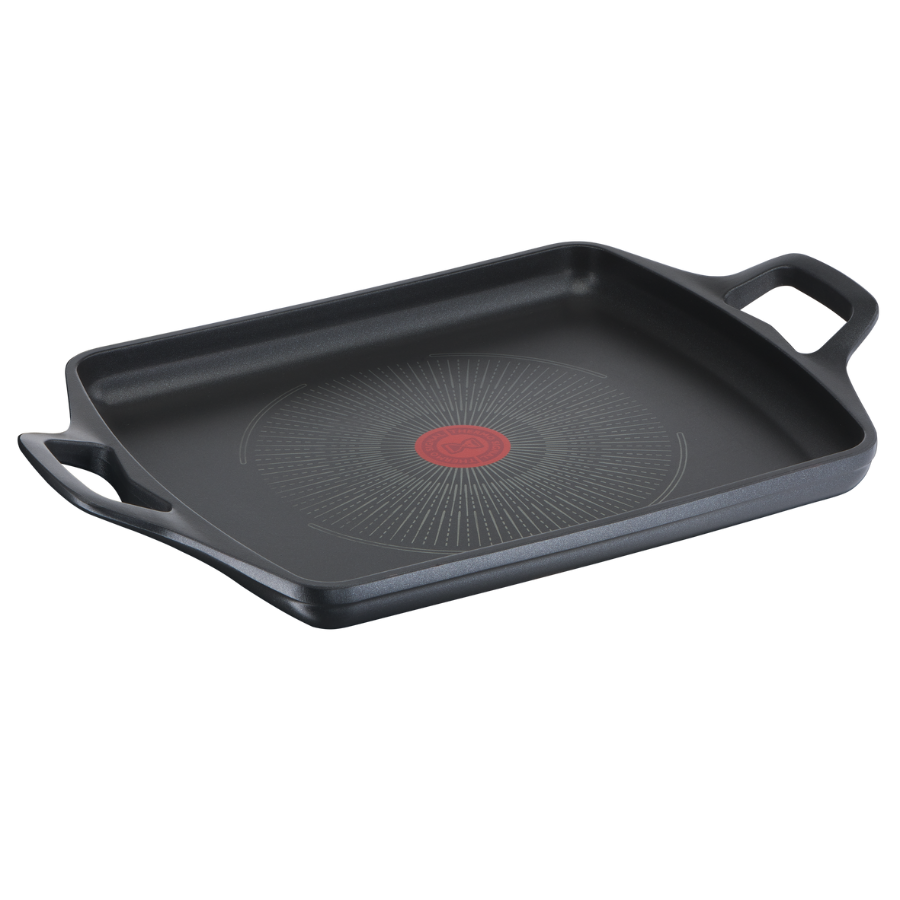 Tefal Unlimited Non Stick Induction Griddle Pan 32x26cm - Perfect for Pancakes, Steaks & Stir Fry - Ideal for Gas, Electric & Induction Cooktops