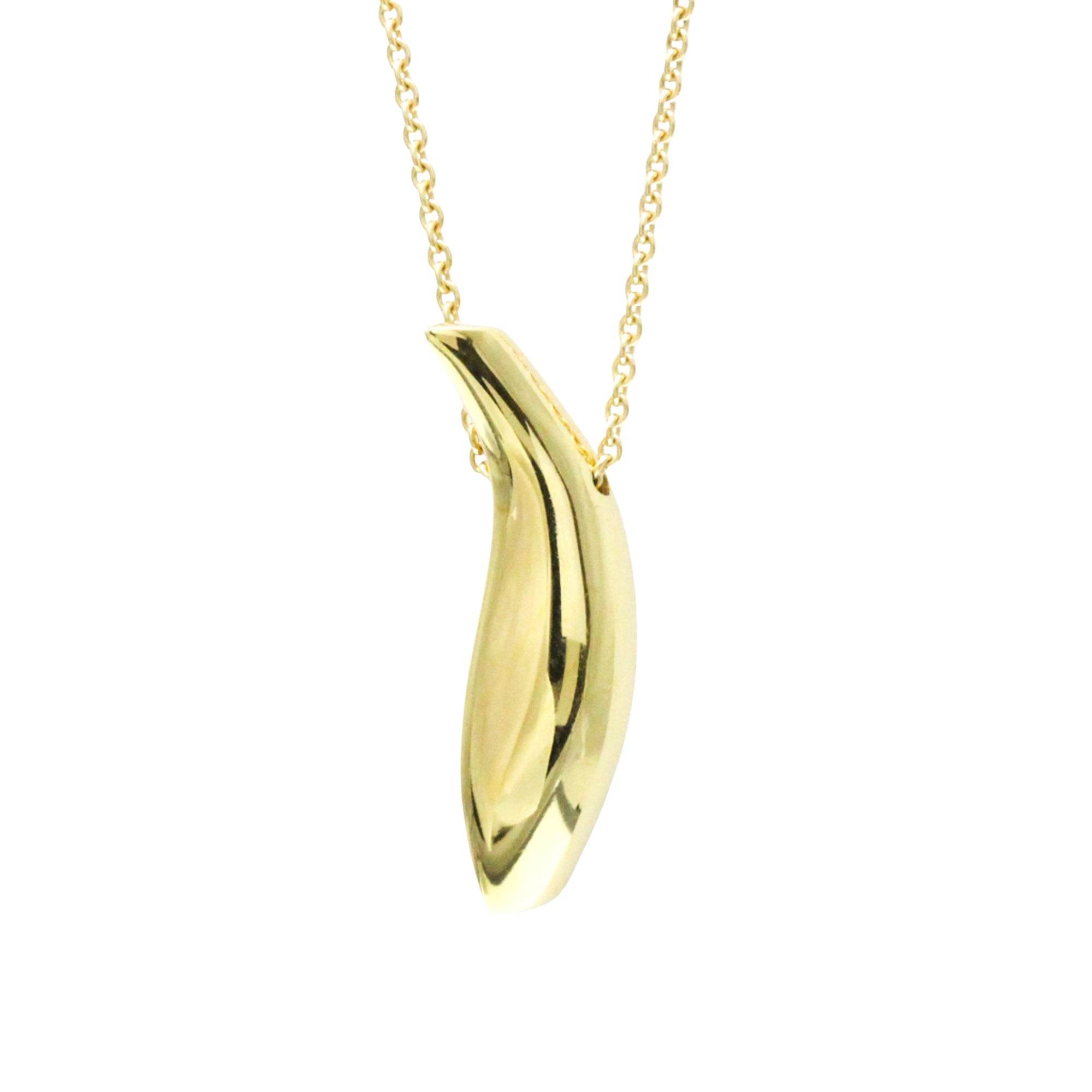 18k Gold Abstract Pendant Necklace for Women - Elegant Layering Jewelry for Everyday Wear & Special Occasions