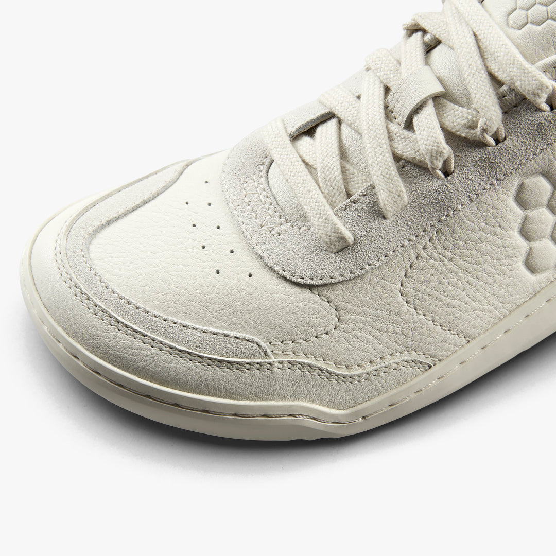 Vivobarefoot Men's Gobi Leather Sneakers - Minimalist Barefoot Shoes for Walking, Running & Travel - Lightweight & Flexible Footwear for Active Lifestyles