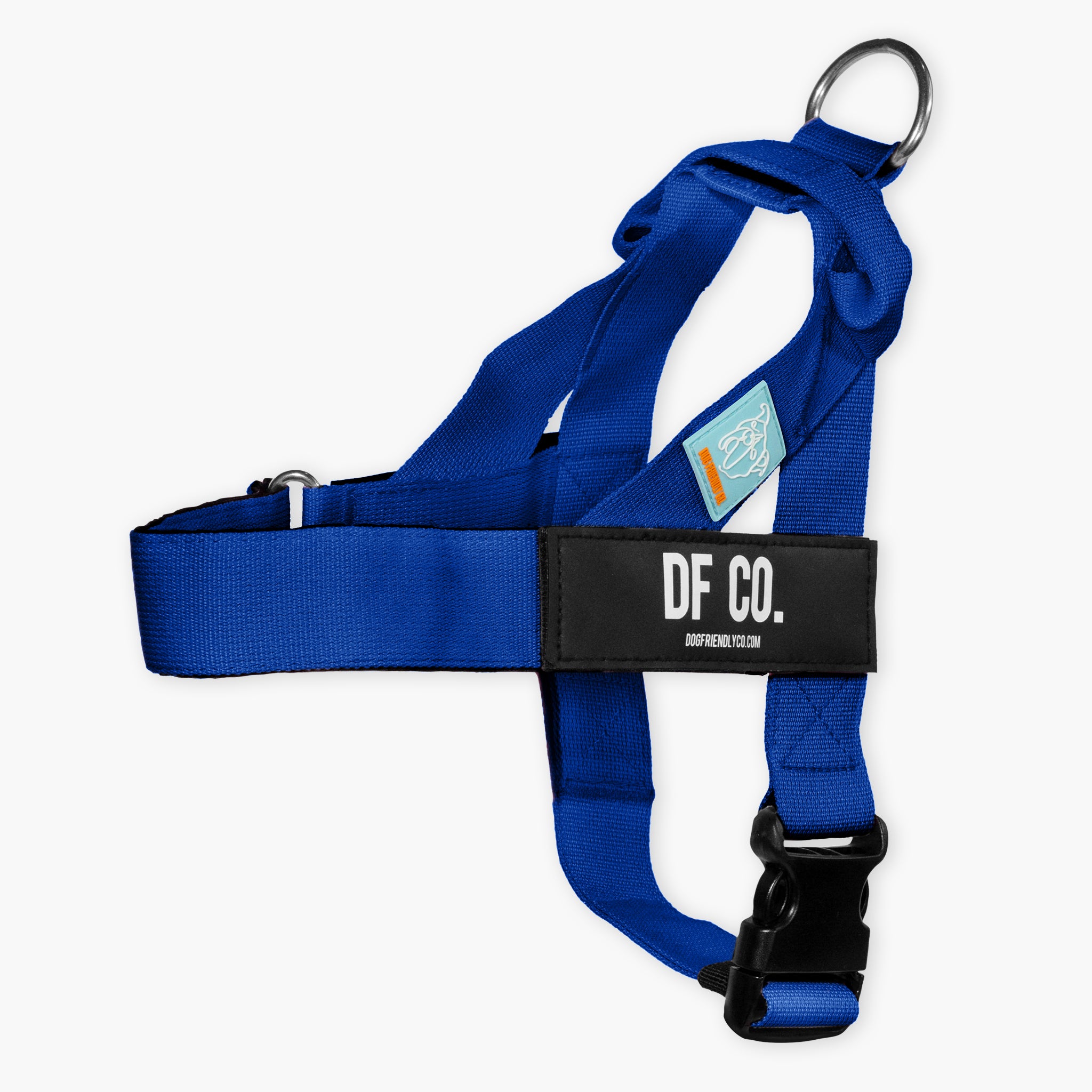 Dog Friendly Co. Classic Blue Dog Harness - Adjustable & Reflective for Small to Large Dogs - Perfect for Walking, Hiking & Outdoor Adventures