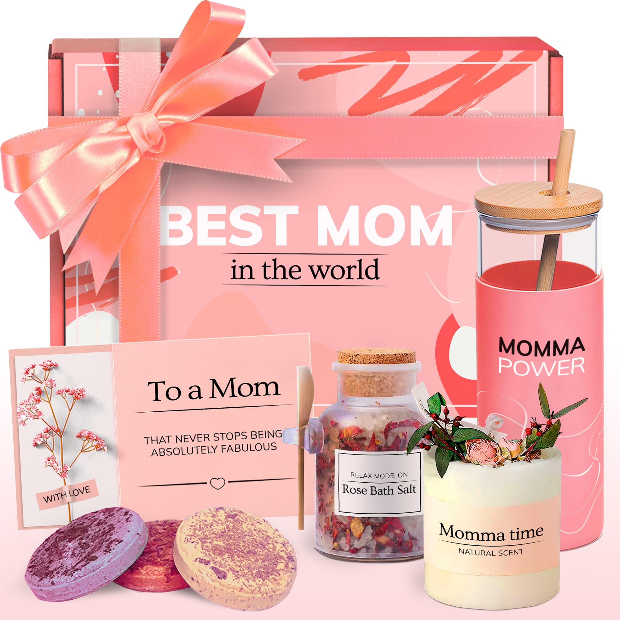 Best Mother's Day Gift Set for Mom - Relaxing Spa Gifts for Women from Daughter or Son - Birthday & Special Occasion Present Box - Perfect for Mother's Day, Christmas & Anniversarie