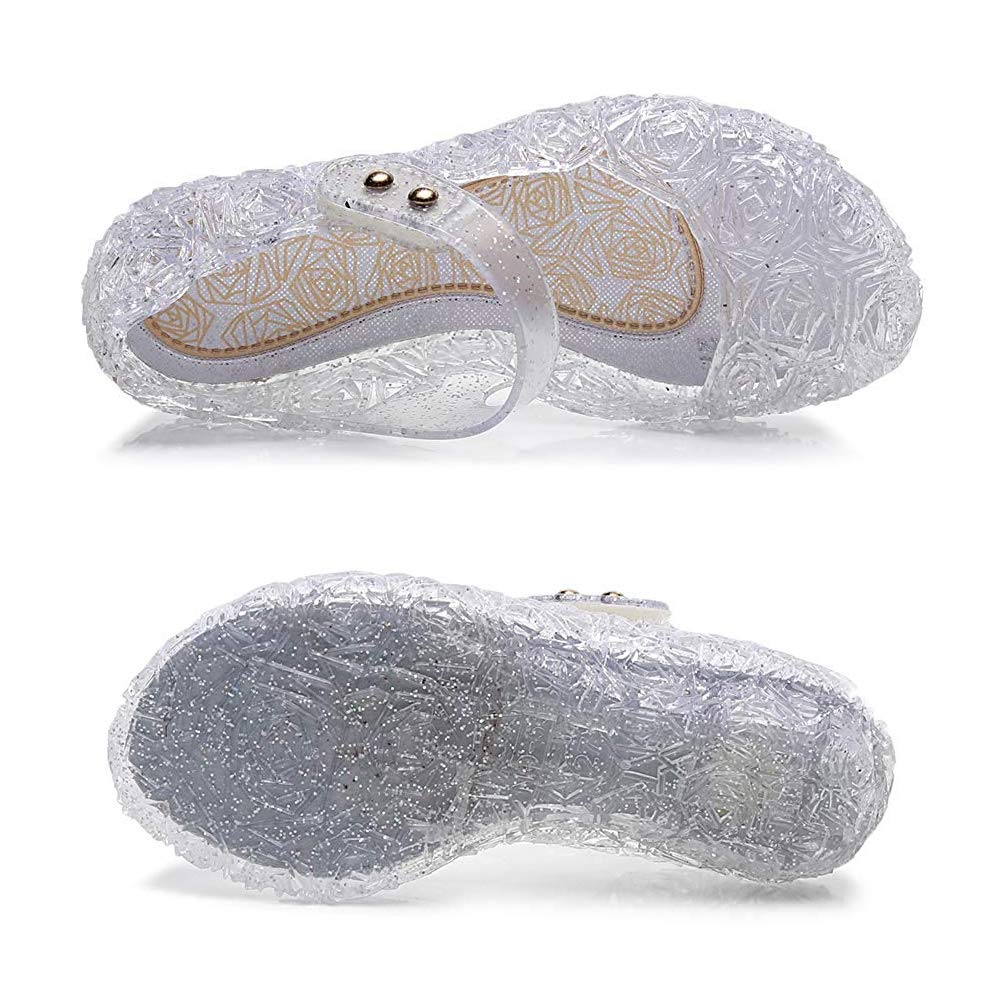 **Princess Girls Sandals – Kids Jelly Shoes for Dress Up, Dance Party & Cosplay | Toddler Mary Janes for Playdates & Special Occasions**
