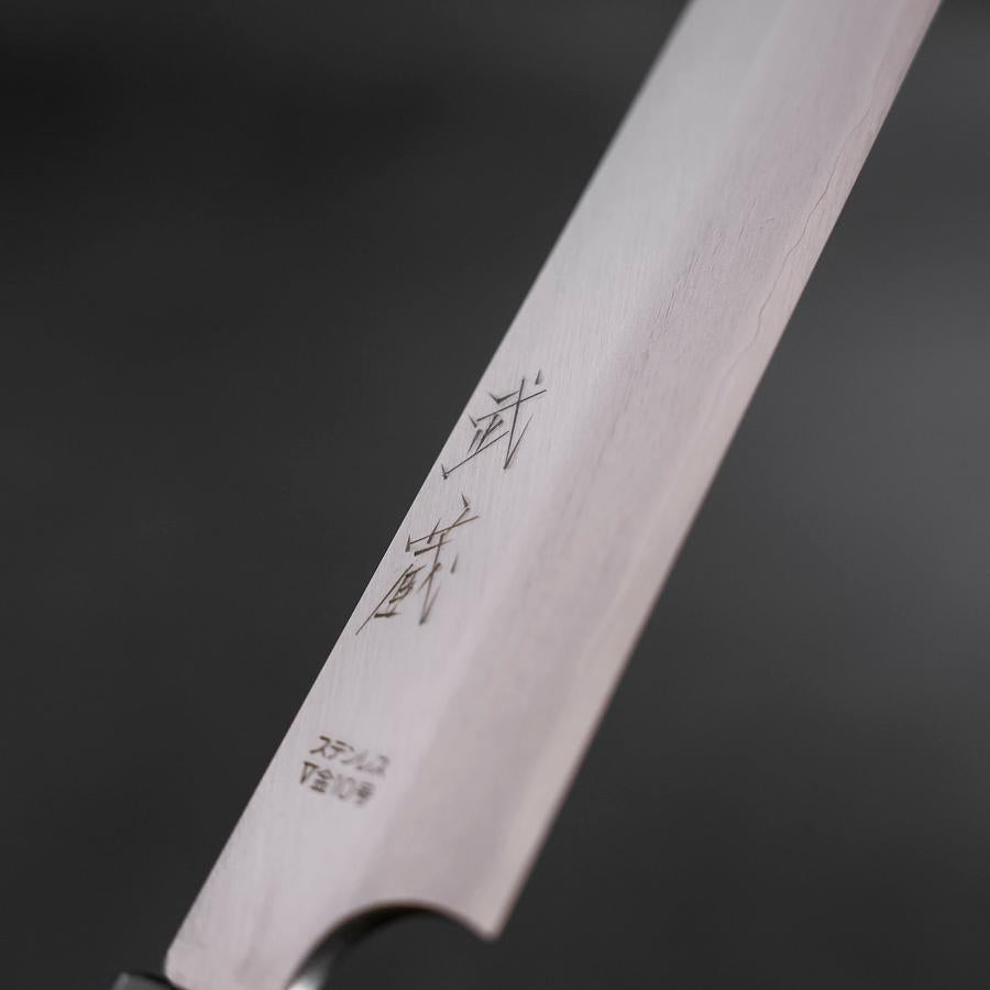 Premium Yanagiba Sushi Knife 240mm - VG-10 Japanese Steel, Buffalo Horn & Ebony Handle - Perfect for Sushi Chefs & Japanese Cuisine Lovers