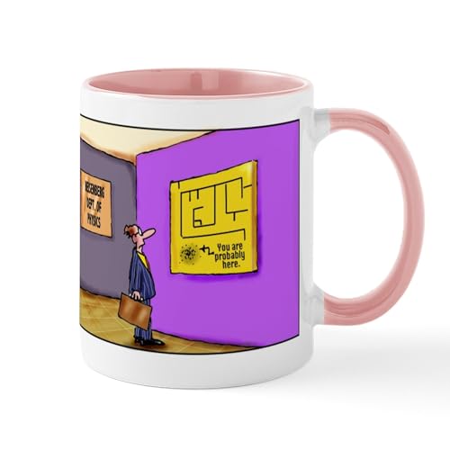 White/Pink Inside - Heisenberg Department Of Physics Mug